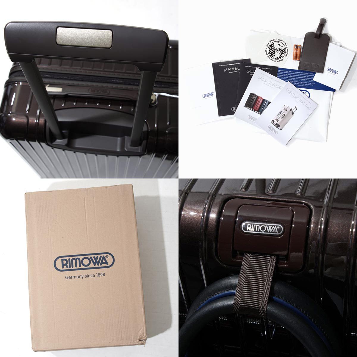 rimowa leather tag