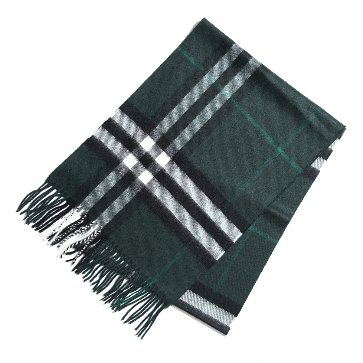 burberry scarf green