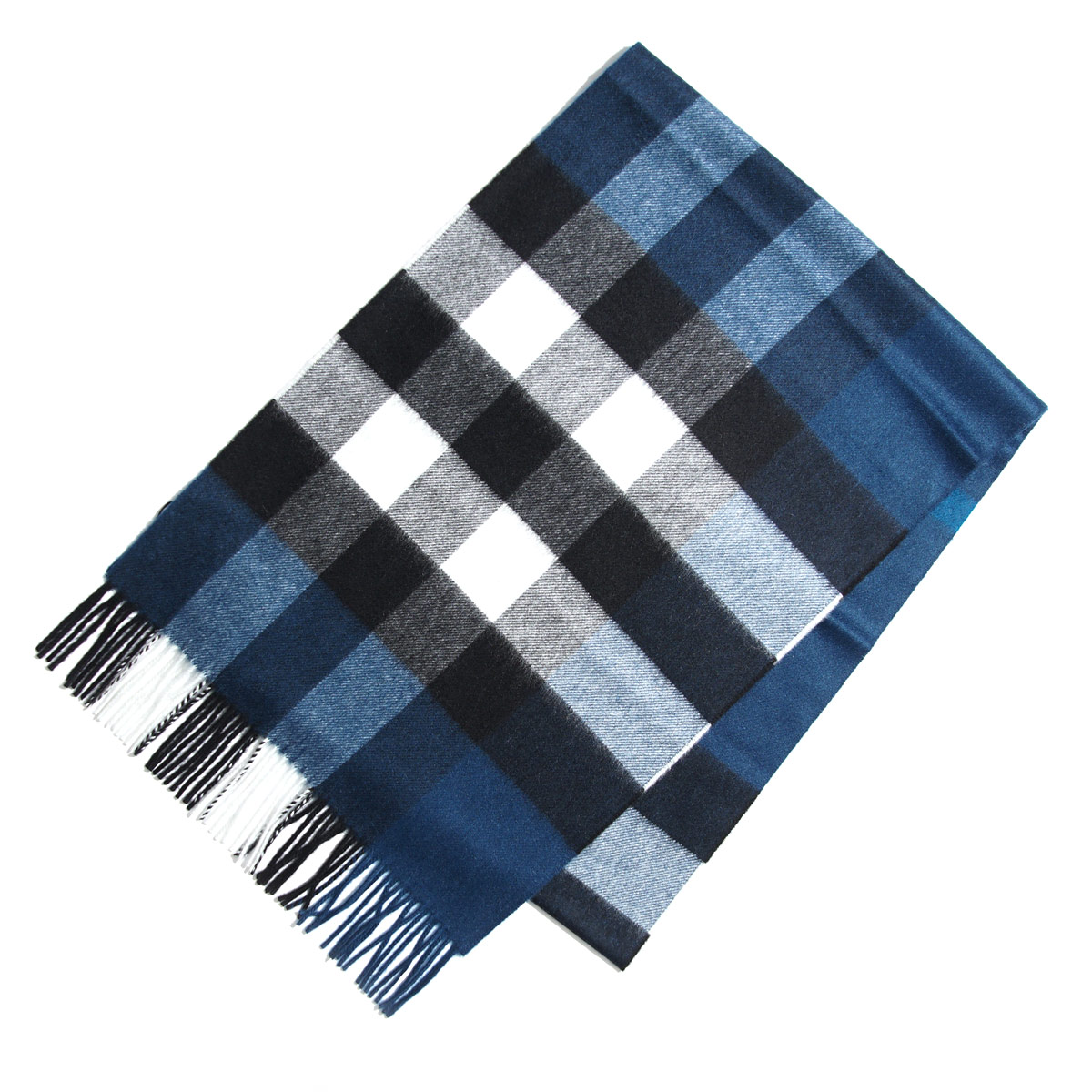 burberry scarf mens blue