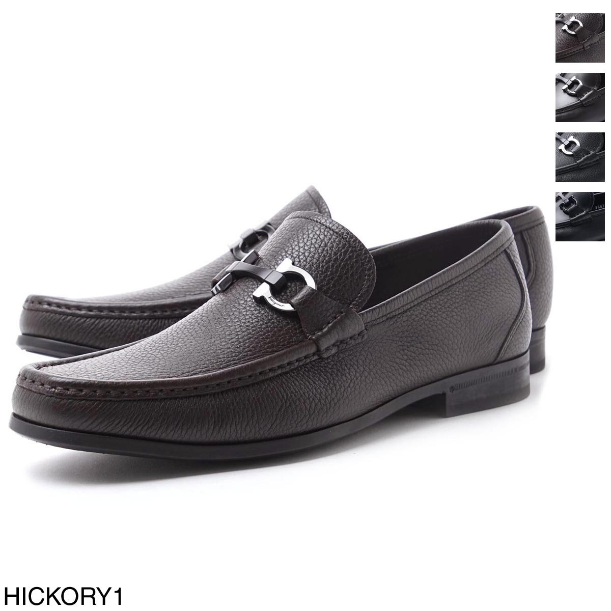 サルヴァトーレフェラガモ Salvatore Ferragamo ビット ローファー モカシン シューズ メンズ 革grandioso 29392 0642847 hickory GRANDIOSO グランディオソ ワイズ:EEE