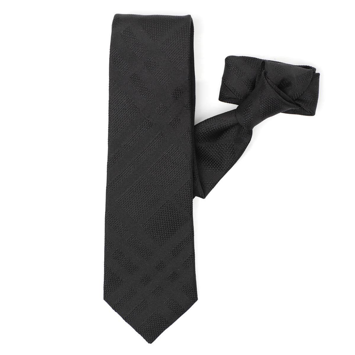 burberry tie black