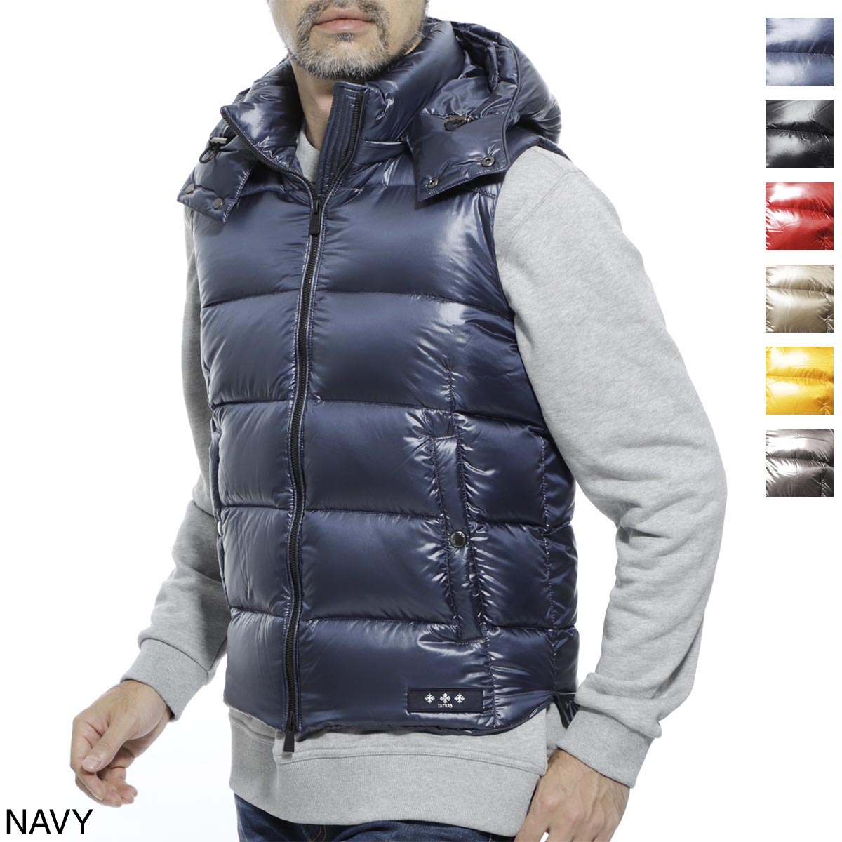 楽天市場 アウトレット ラスト1点 タトラス Tatras フード付き ダウンベスト メンズ ダウン アウター キルティング 大きいサイズあり Mtaa4564 79 Navy Poseidone ポセイドン あす楽対応 関東 返品送料無料 ラッピング無料 モダンブルー楽天市場店