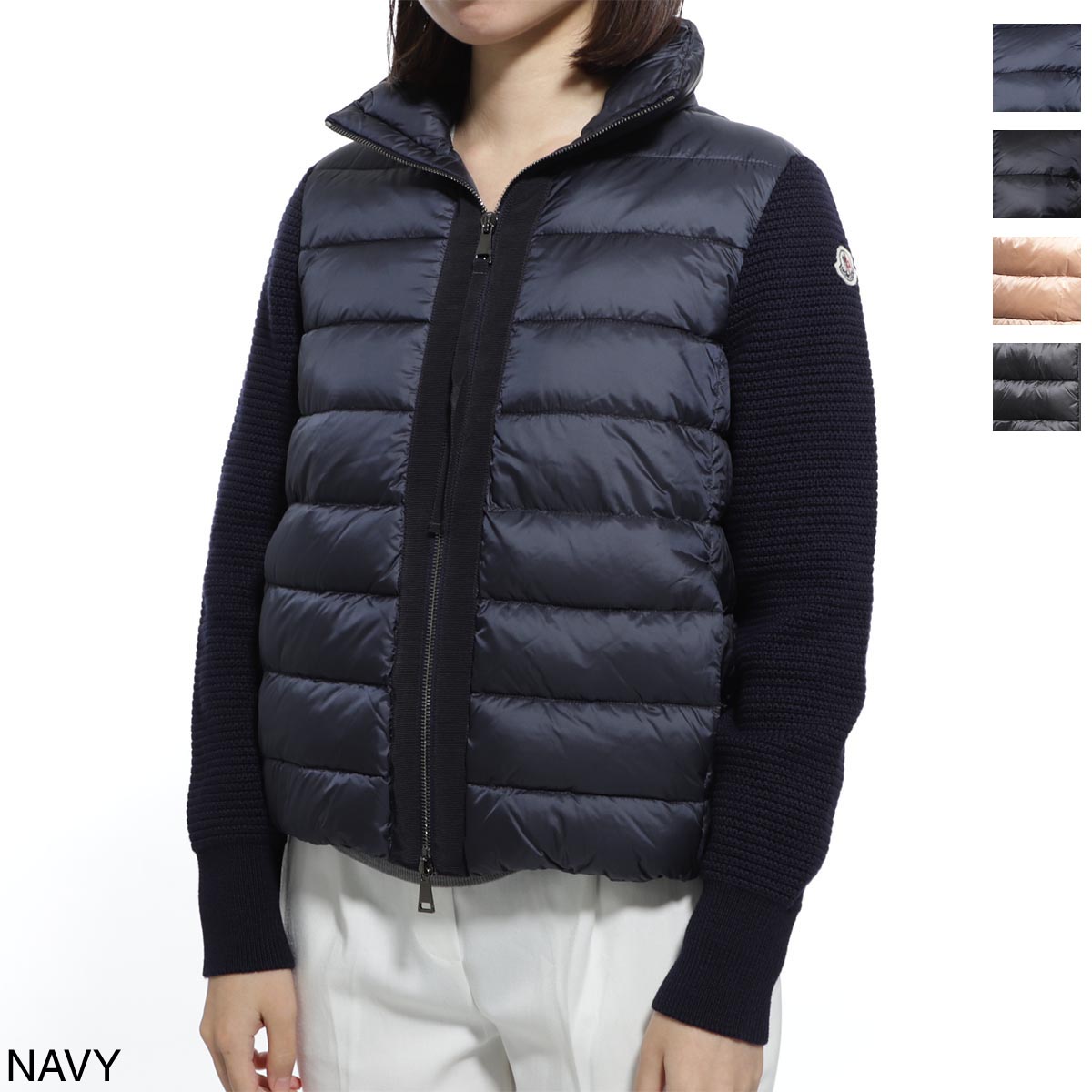 アウトレット モンクレール Moncler ダウン入りジップジャケット 018 レディース アウター ニット Armani パンツ 018 778 あす楽対応 関東 返品送料無料 ラッピング無料 モダンブルー店 アウトレット モンクレール Moncler ダウン入りジップ