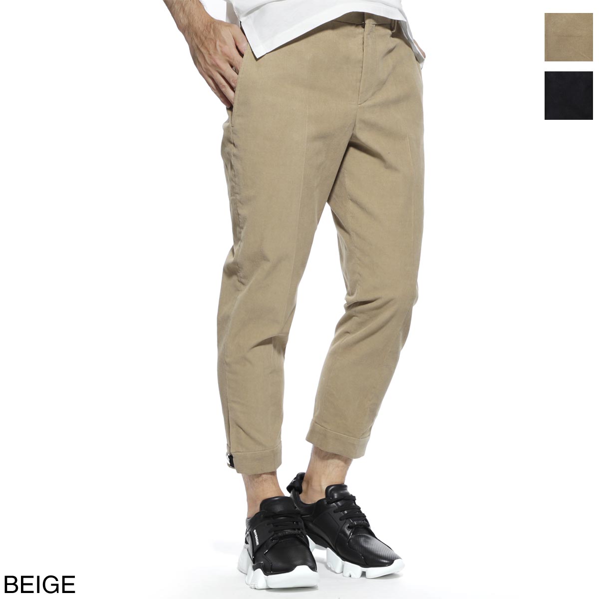 適切な価格 ズボン パンツ ジップフライパンツ パンツ コーデュロイ Barrett Neil アウトレット ニールバレット ノープリーツ Trousers 返品送料無料 ラッピング無料 Slim Zip Hem Back Travel Corduroy 2299 M049 Bpa4h カジュアル スラックス メンズ