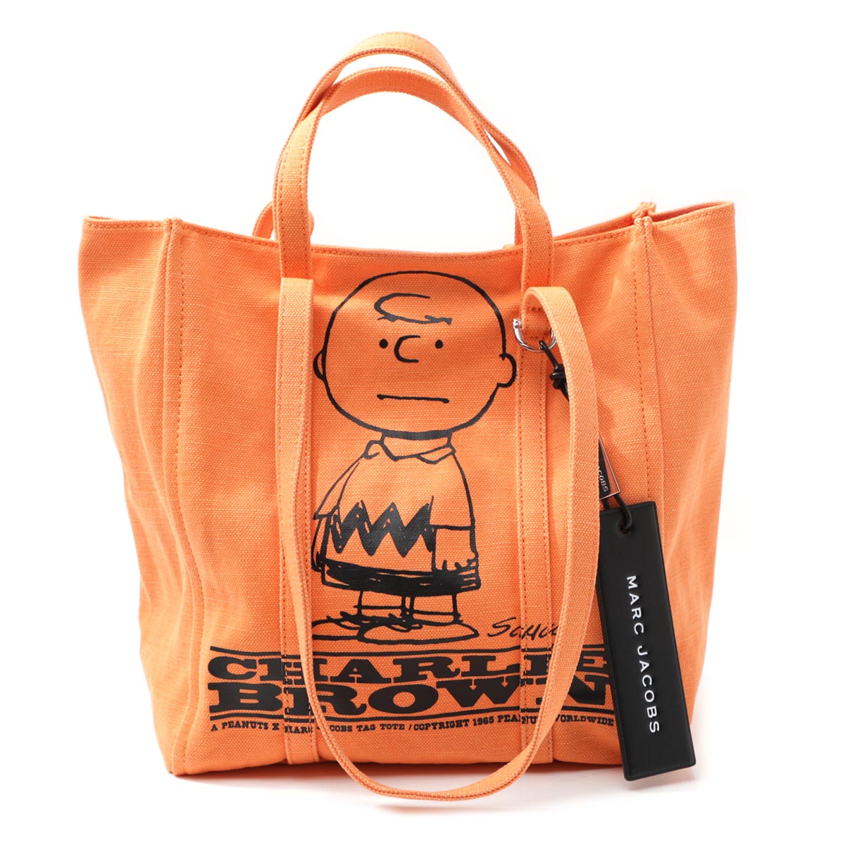 楽天市場 ザ マーク ジェイコブス The Marc Jacobs トートバッグ 2way オレンジ レディース ギフト コラボ スヌーピー M 800 The Tote Peanuts 27 ザ タグ トート あす楽対応 関東 返品送料無料 ラッピング無料 モダンブルー楽天市場店