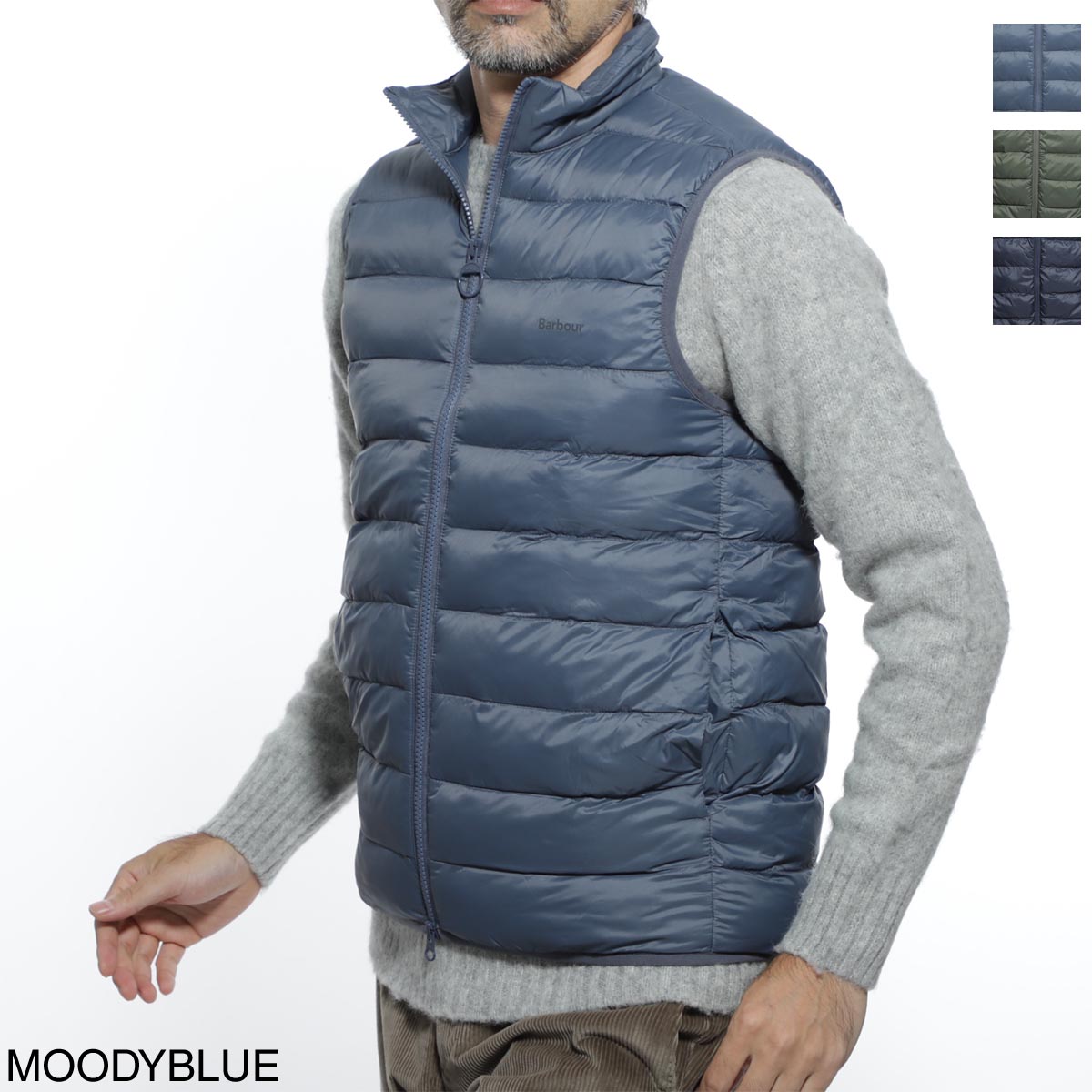 楽天市場 アウトレット バブアー Barbour ベスト メンズ アウター インナー Mgi0024bl36 Moodyblue Bretby Gilet 返品送料無料 191009 モダンブルー楽天市場店