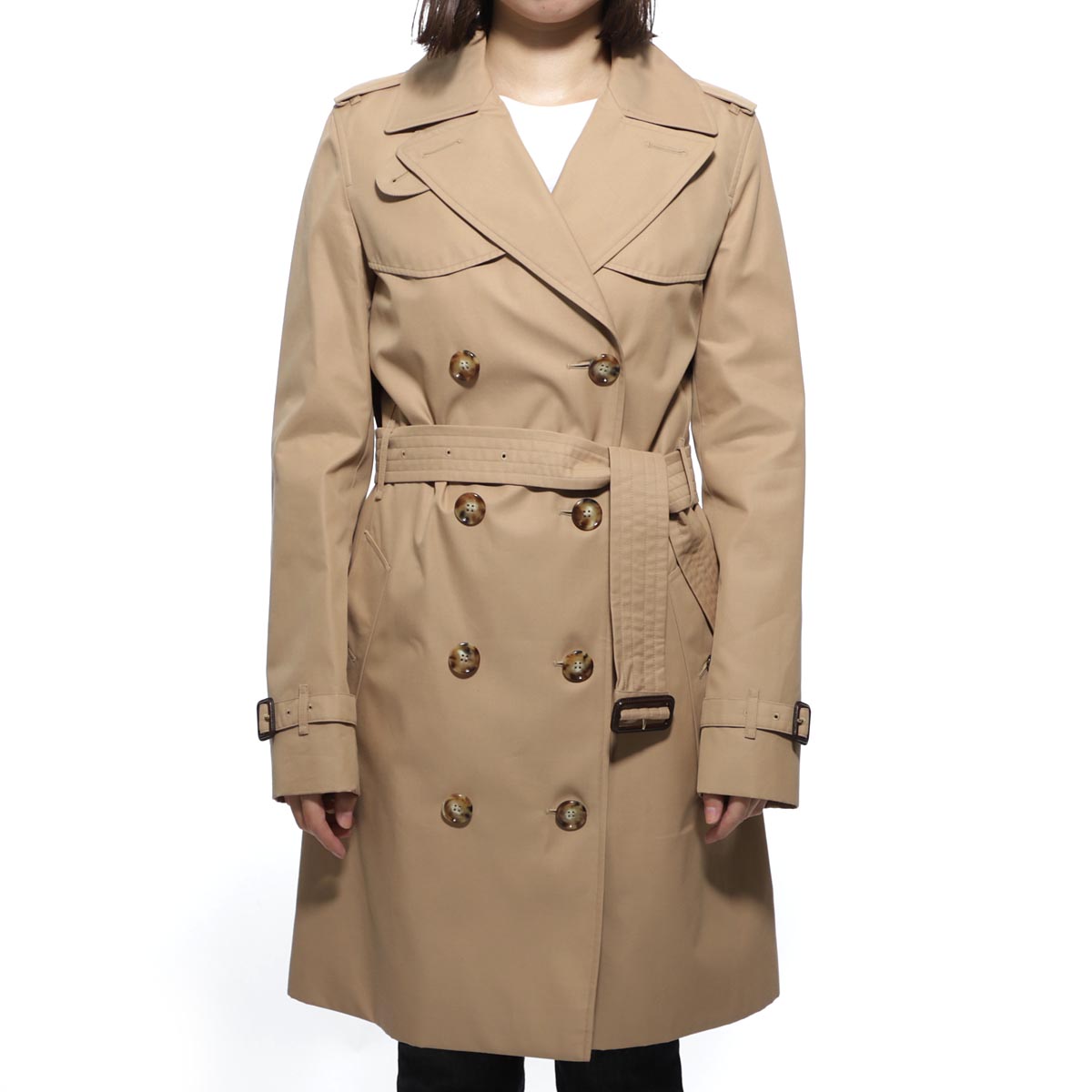 楽天市場 アウトレット ラスト1点 バーバリー Burberry トレンチコート ベージュ レディース アウター 英国 Biscuit Islington Short イズリントン ショート あす楽対応 関東 返品送料無料 ラッピング無料 モダンブルー楽天市場店