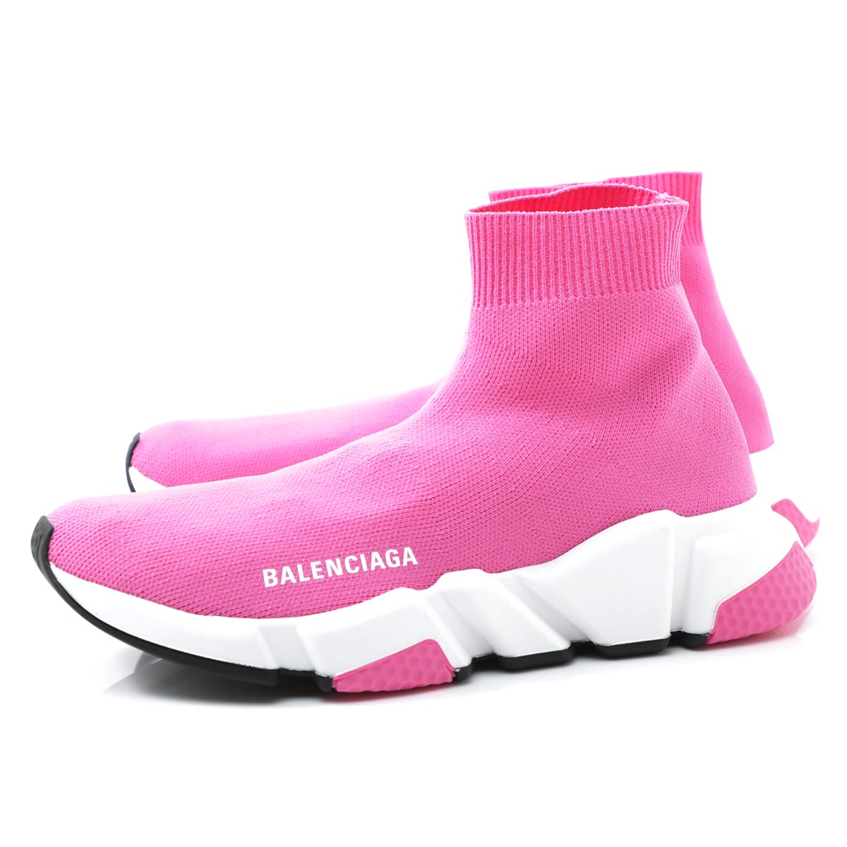 今ならほぼ即納 スニーカー カジュアル レディース ピンク スニーカー Balenciaga 9 59まで 10 Offクーポン対象 アウトレット バレンシアガ 12 28 大きいサイズあり スピードトレーナー あす楽対応 関東 返品送料無料 ラッピング無料 Trainer Speed