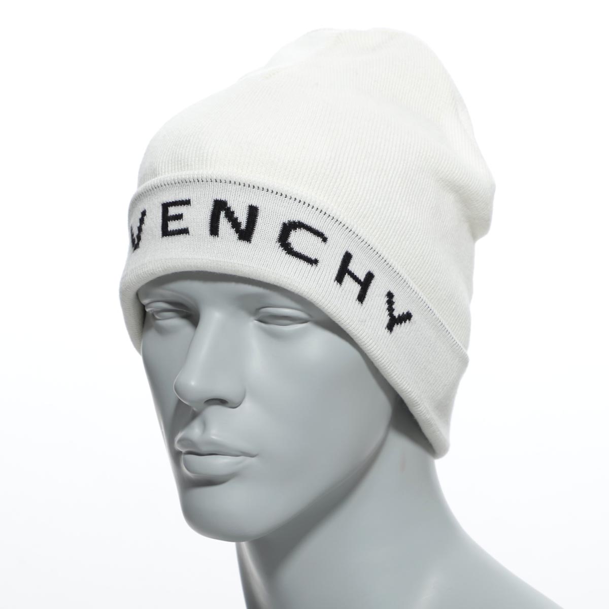 最新のスタイル ジバンシー Givenchy ニットキャップ ホワイト メンズ ギフト プレゼント 帽子 Gvcapp U15 7 あす楽対応 関東 返品送料無料 ラッピング無料 早割クーポン高質本物