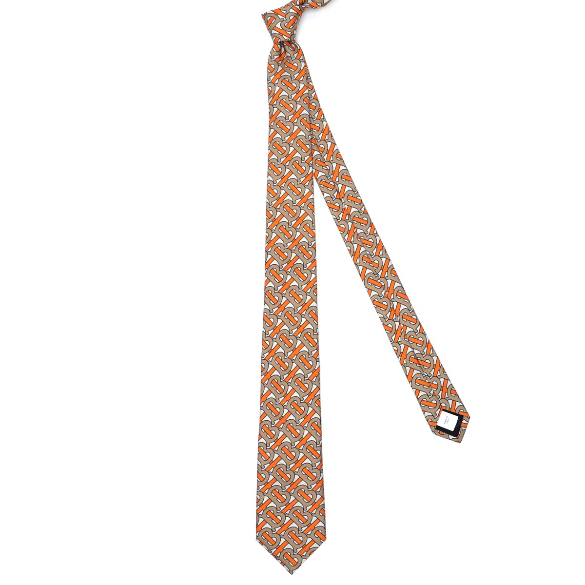 burberry tie orange