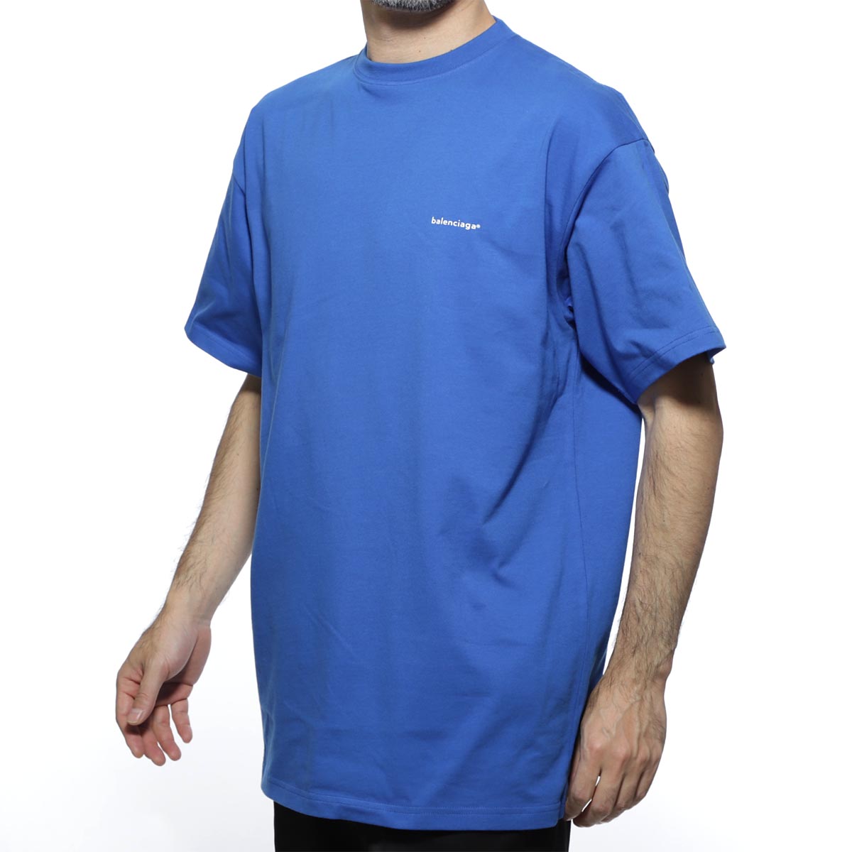 balenciaga t shirt blue