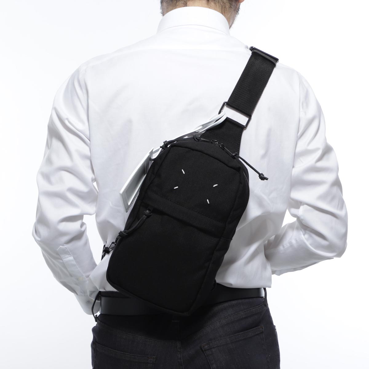 メゾンマルジェラMaisonMargielaボディバッグブラックメンズギフトプレゼントナイロンs55wa0063pr253t801311女性と男性のためのアクセサリーコレクション【あす楽対応_関東】【返品送料無料】【ラッピング無料】