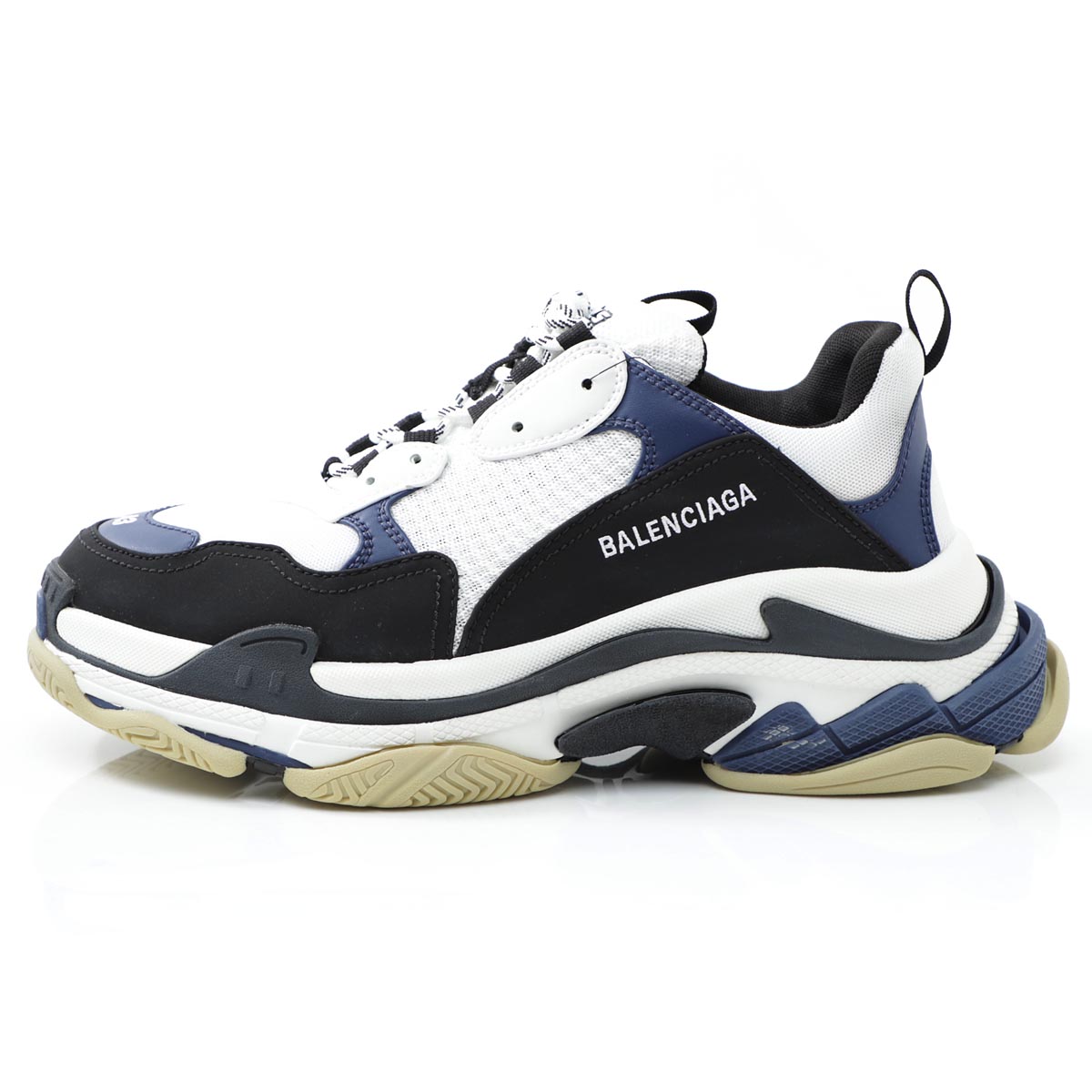 楽天市場 バレンシアガ Balenciaga スニーカー ホワイト メンズ 大きいサイズあり 536737 W09om 9087 Triple S トリプルｓ あす楽対応 関東 返品送料無料 ラッピング無料 モダンブルー楽天市場店