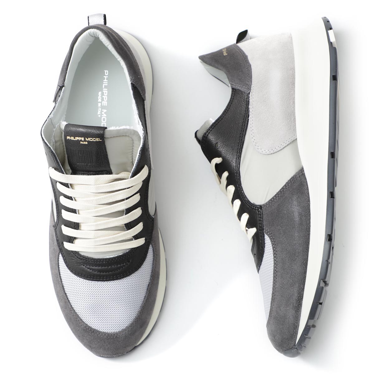 楽天市場 フィリップモデル Philippe Model Paris スニーカー グレー メンズ ローカット 大きいサイズあり Ntlu Xc Montecarlo L U モンテカルロ あす楽対応 関東 返品送料無料 ラッピング無料 モダンブルー楽天市場店