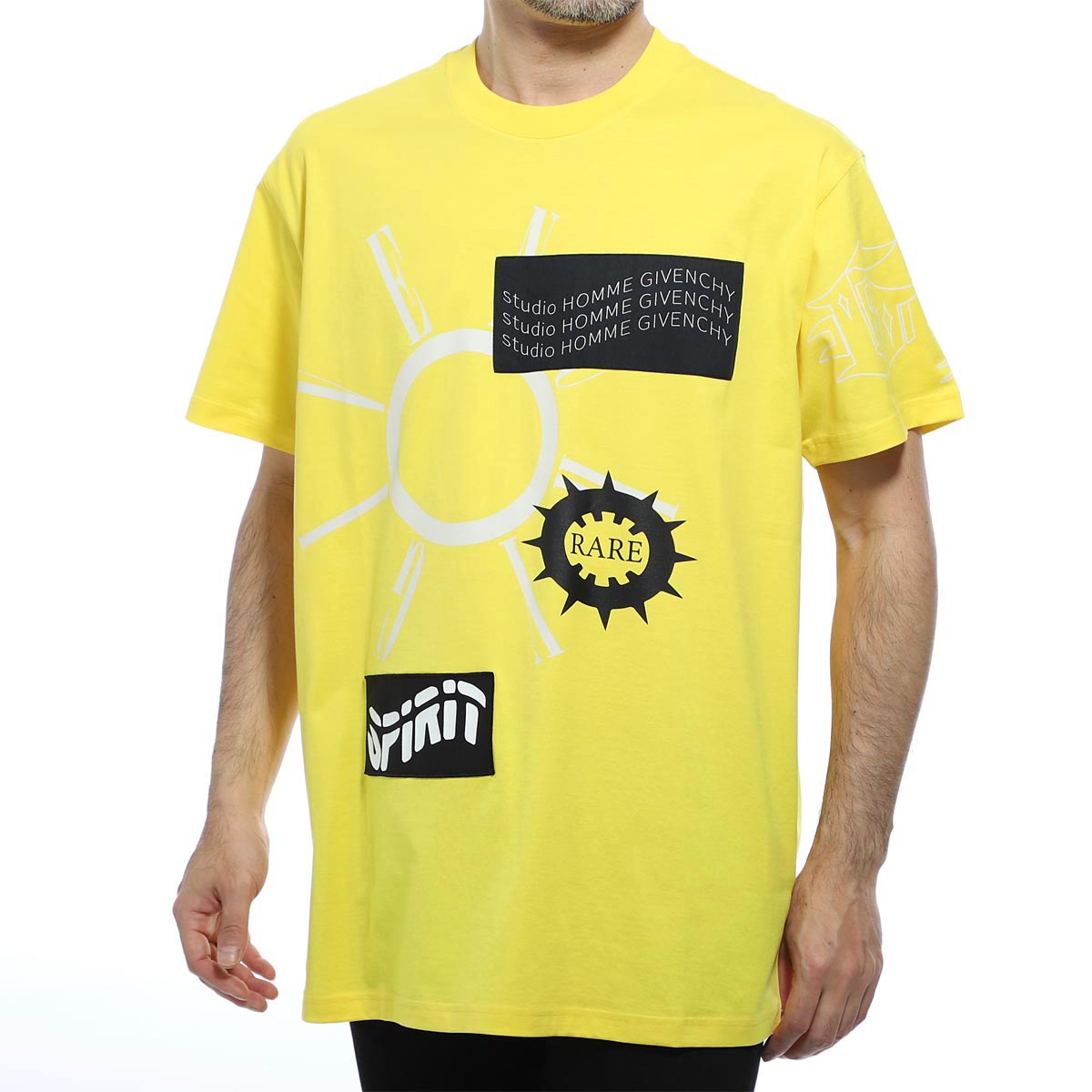 楽天市場 2万円均一 アウトレット ジバンシー Givenchy クルーネックtシャツ イエロー メンズ Bm70ul3002 730 あす楽対応 関東 返品送料無料 ラッピング無料 モダンブルー楽天市場店