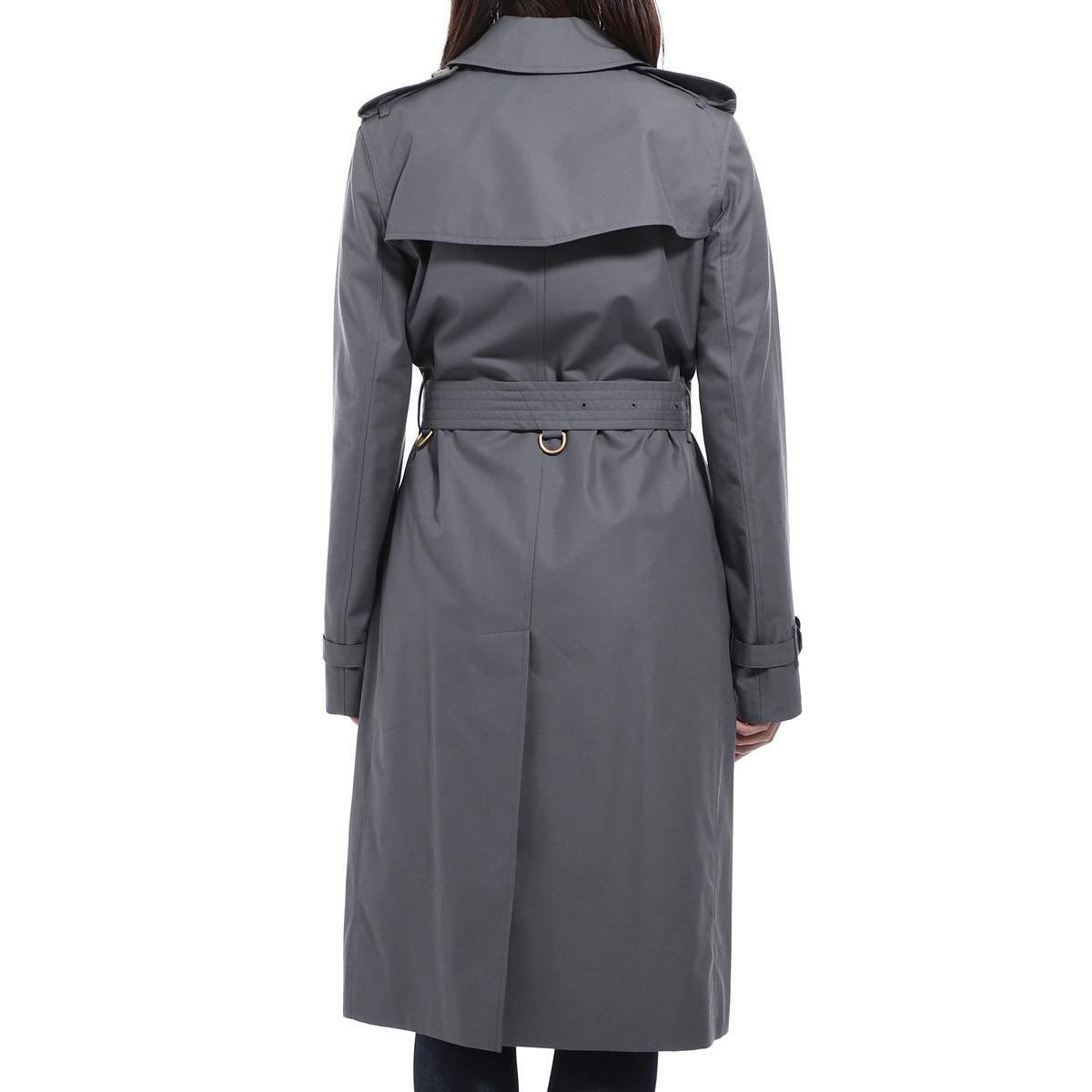 楽天市場 アウトレット バーバリー Burberry トレンチコート グレー レディース Midgrey Kensington ケンジントン ロング あす楽対応 関東 返品送料無料 ラッピング無料 モダンブルー楽天市場店