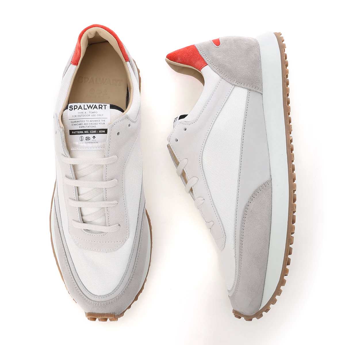 楽天市場 アウトレット スパルウォート Spalwart スニーカー グレー メンズ 大きいサイズあり 5113 954 0031 Tempo Low Mesh あす楽対応 関東 返品送料無料 ラッピング無料 モダンブルー楽天市場店