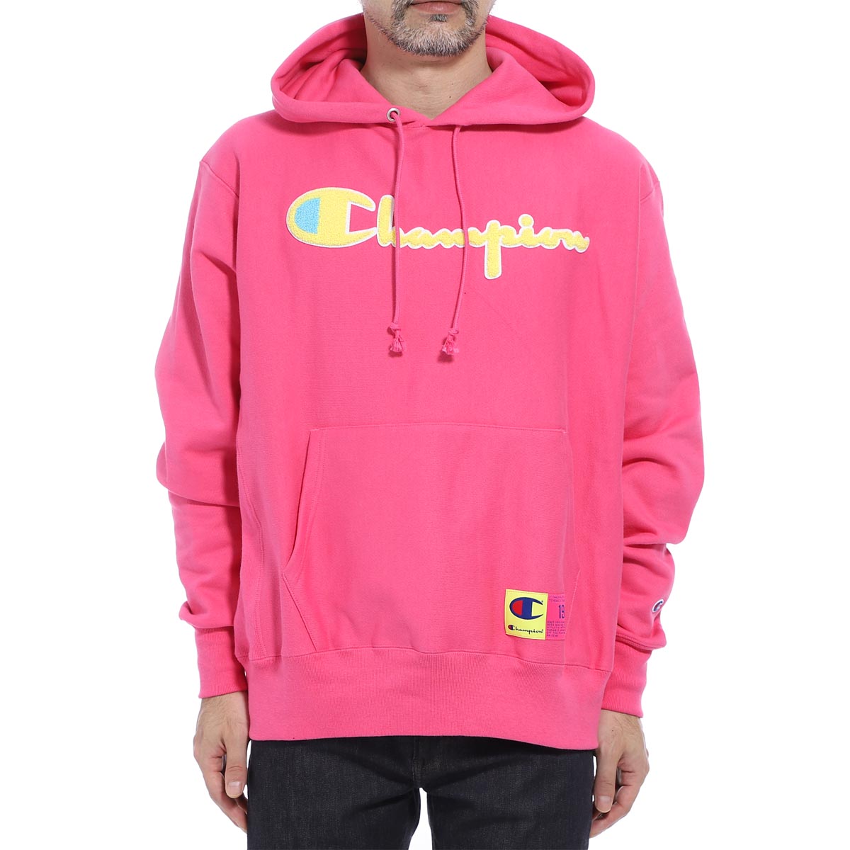 champion reverse weave chenille hoodie