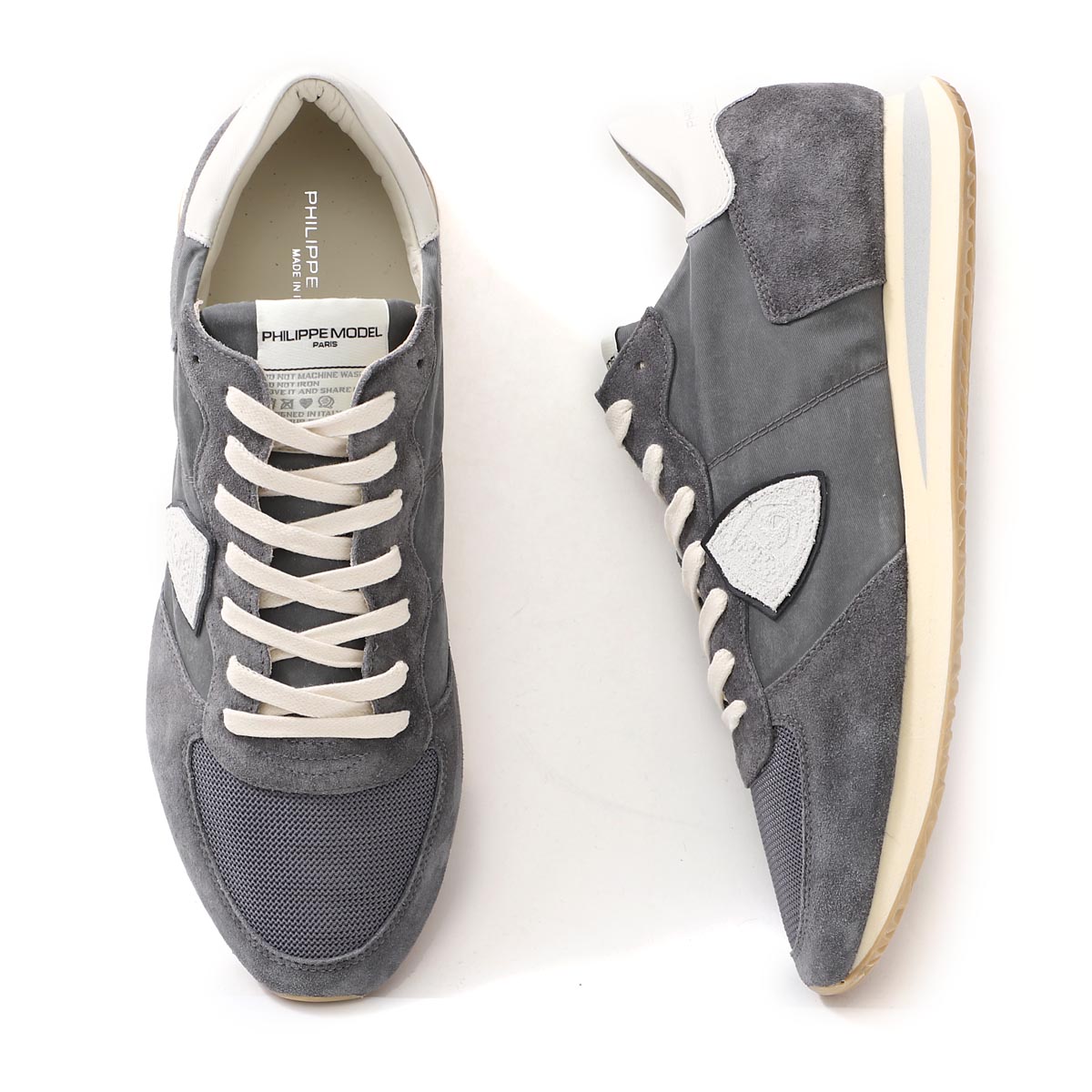 楽天市場 フィリップモデル Philippe Model Paris スニーカー グレー メンズ 大きいサイズあり Twlu Ws07 Trpx Vintage L U Mondial 70 あす楽対応 関東 返品送料無料 ラッピング無料 モダンブルー楽天市場店