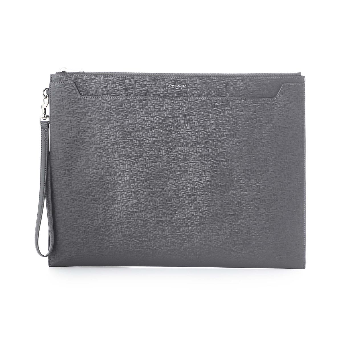 メンズ グレー 1112 返品送料無料 モダンブルー店 あす楽対応 関東 グレー サンローランパリ Paris タブレットカバー ケース 送料無料 Paris Saint クラッチバッグ Laurent Saint ドキュメントホルダー ラッピング無料 サンローランパリ Laurent