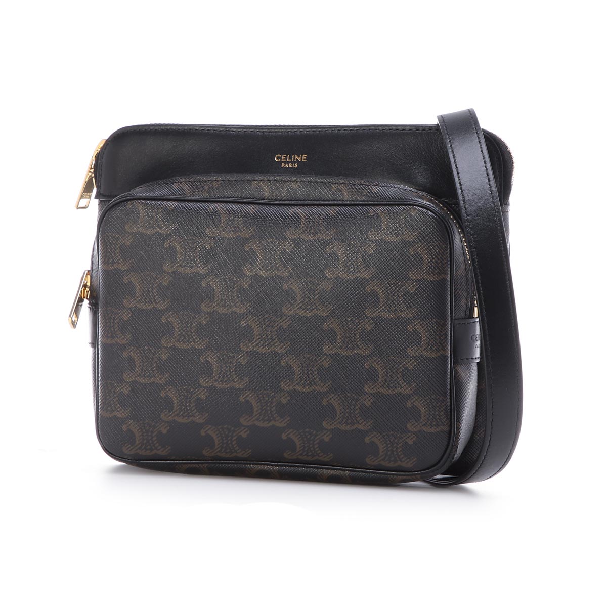 楽天市場 セリーヌ Celine ショルダーバッグ クロスボディバッグ ブラック メンズ 2caa 38no Small Pocket Messenger Bag あす楽対応 関東 返品送料無料 ラッピング無料 モダンブルー楽天市場店