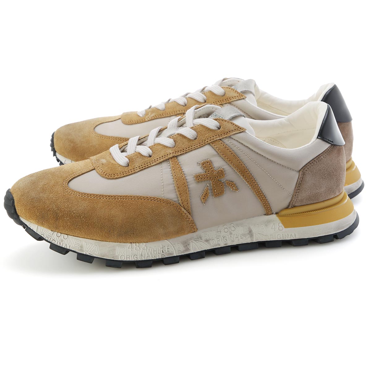 楽天市場 プレミアータ Premiata スニーカー ベージュ メンズ 大きいサイズあり Johnlow 5070 Beige Johnlow 5070 あす楽対応 関東 返品送料無料 ラッピング無料 モダンブルー楽天市場店