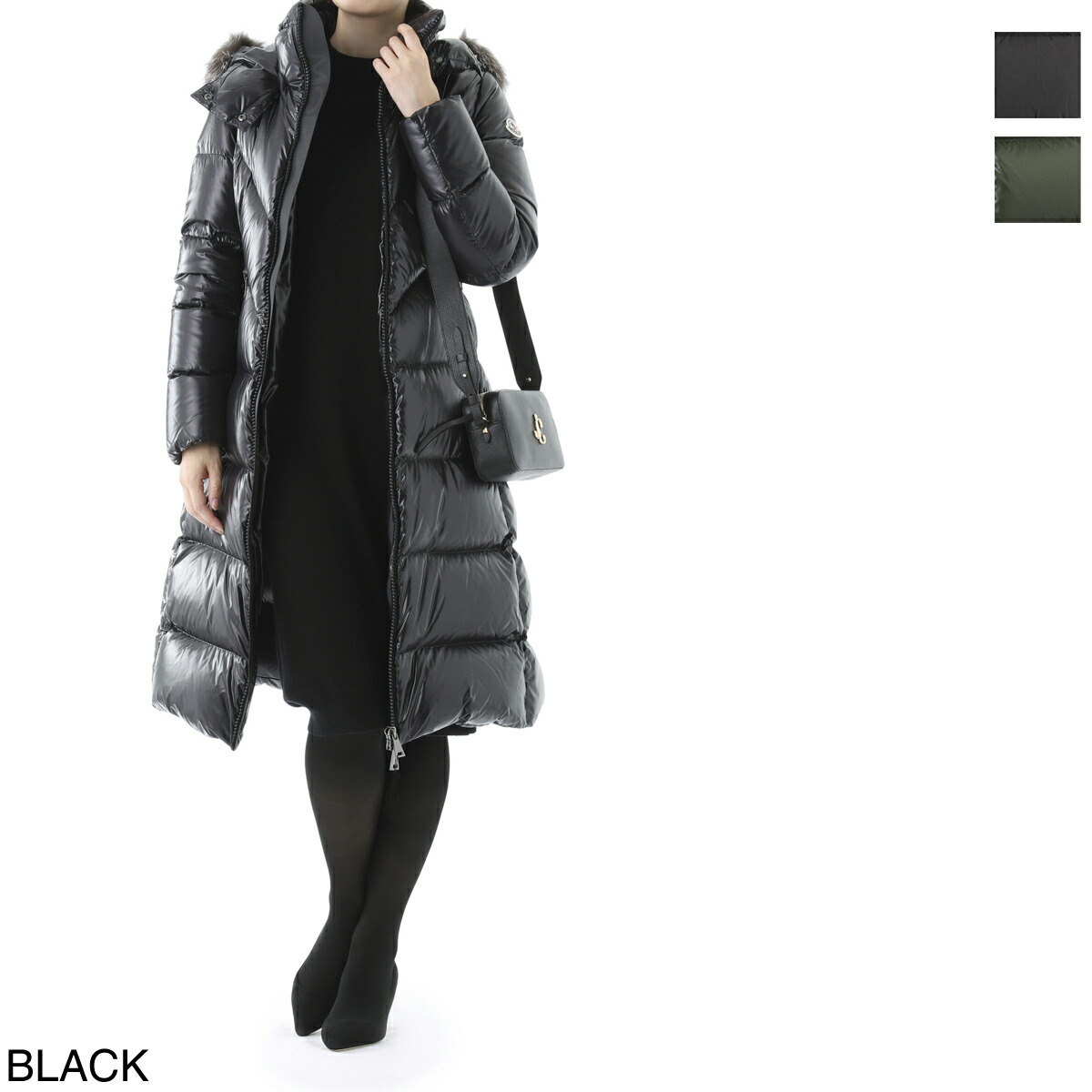 楽天市場】モンクレール MONCLER ダウンコート ブラック レディース 