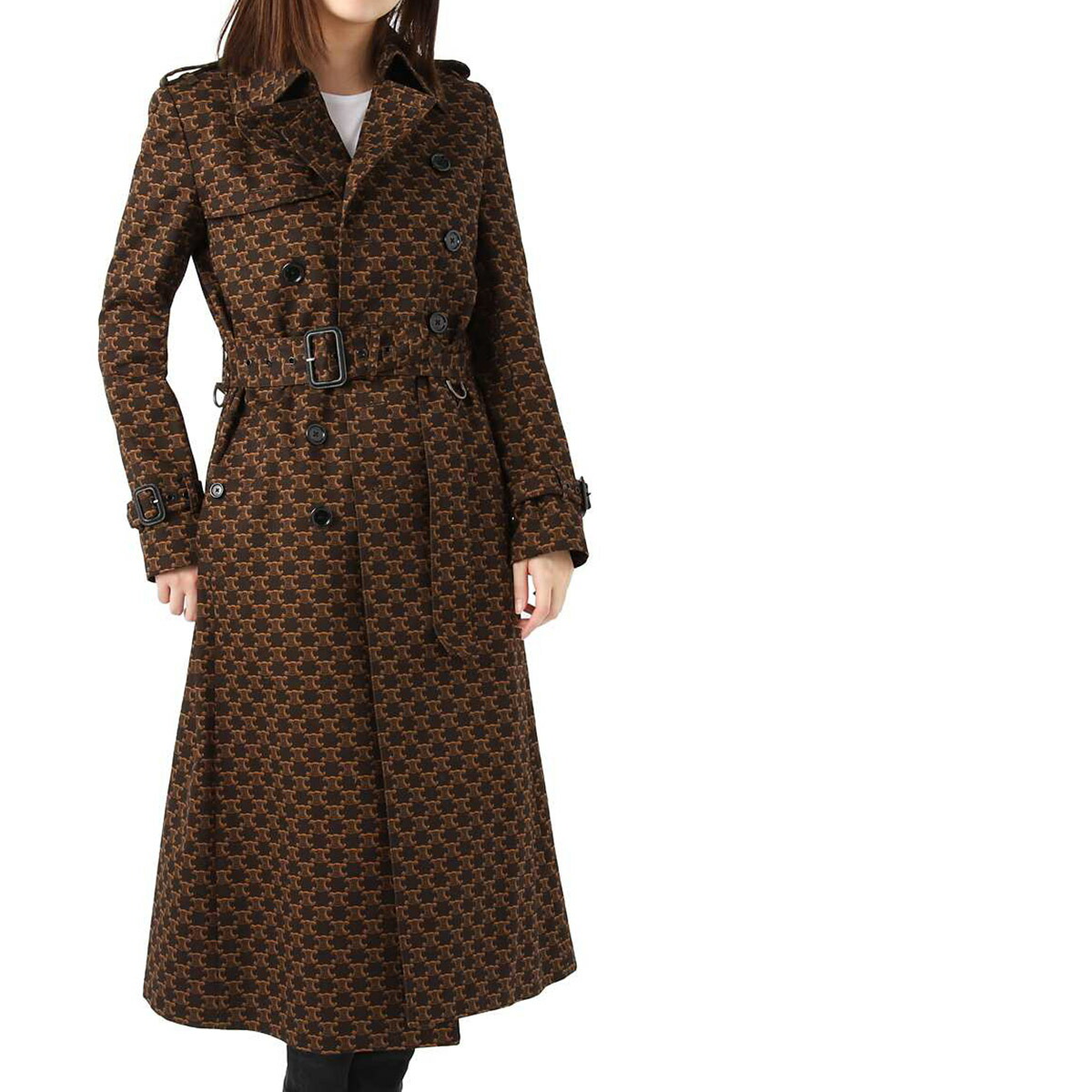 送料無料 セリーヌ トレンチコート レディース セリーヌ Celine レディース トレンチコート Celine 02bl ベージュ トレンチコート 21年春夏新作 セリーヌ 2m398 267m あす楽対応 関東 返品送料無料 ラッピング無料 21ss モダンブルー店