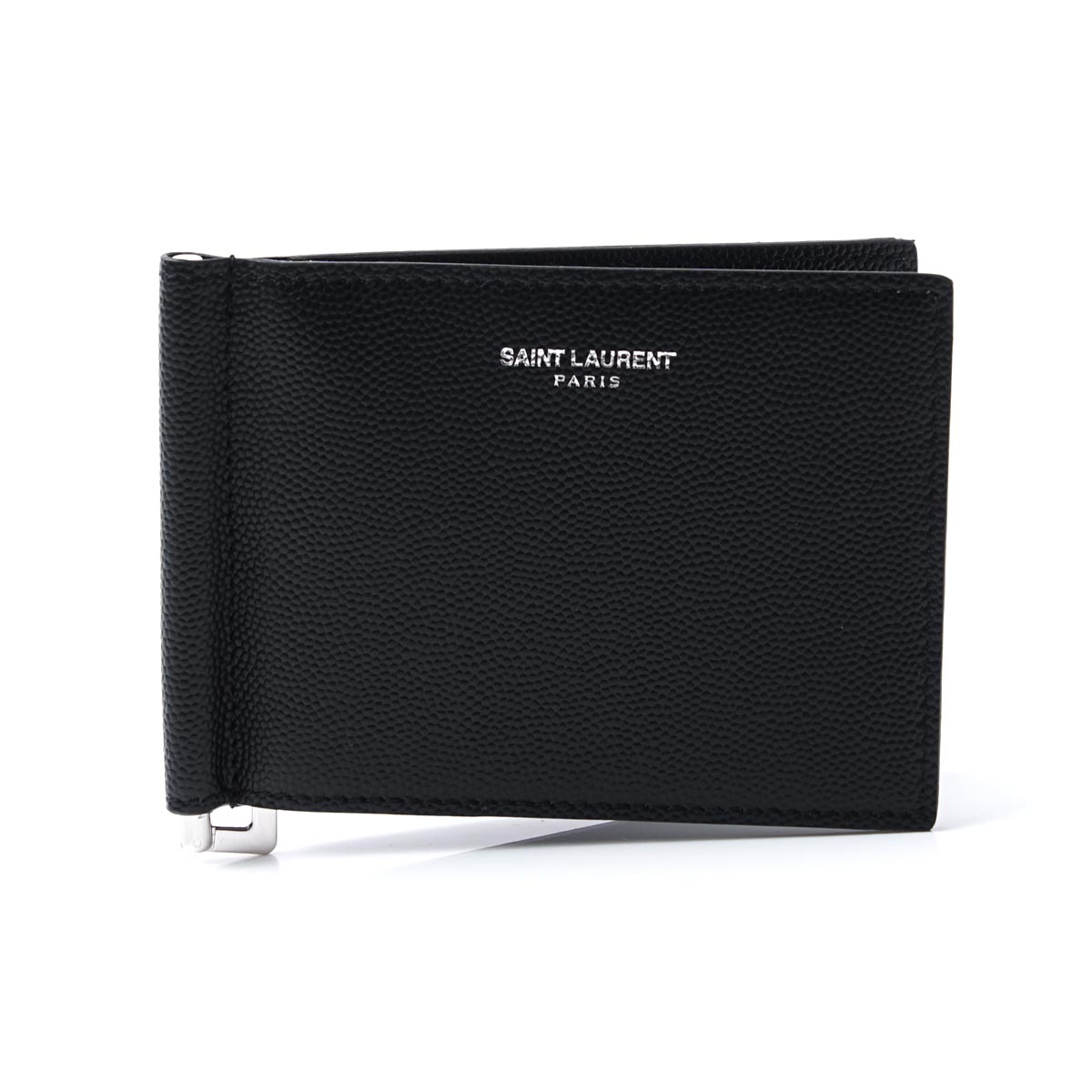 【楽天市場】サンローラン SAINT LAURENT マネークリップ ブラック メンズ 378005 bty0n 1000【あす楽対応_関東