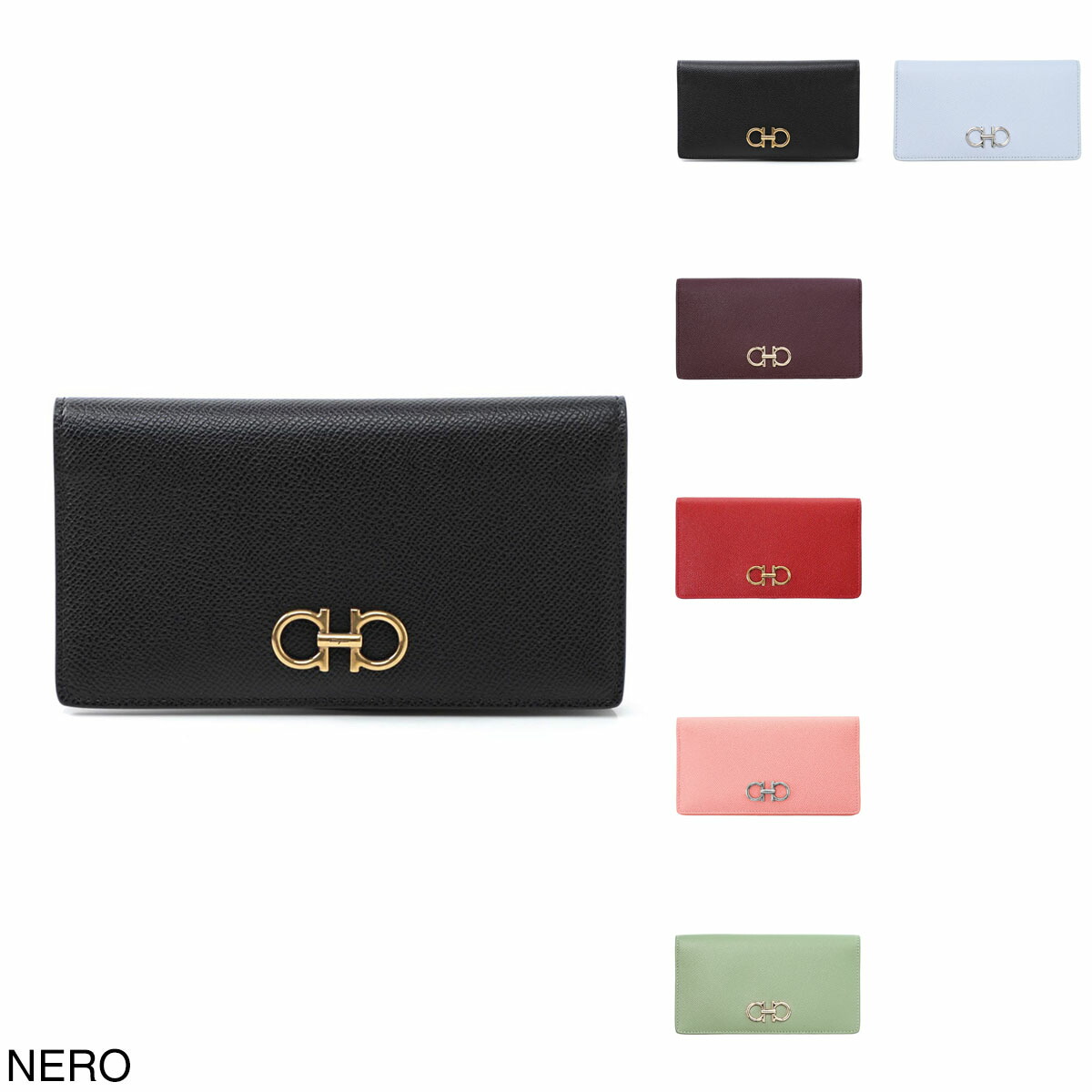 楽天市場】フェラガモ FERRAGAMO 3つ折り財布 小銭入れ付き コンパクト