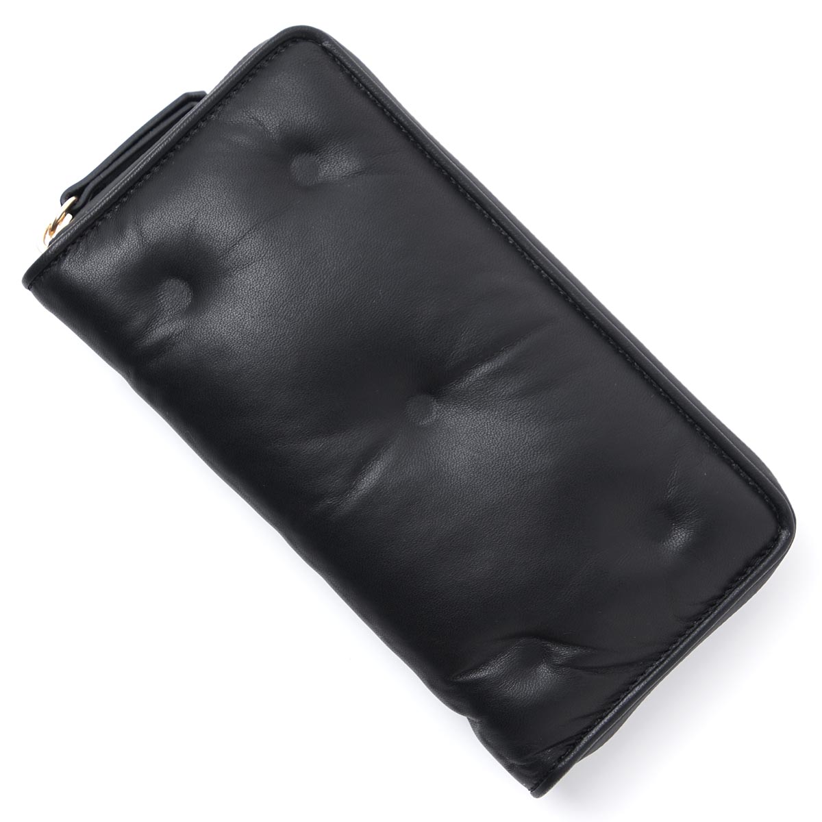 楽天市場 メゾンマルジェラ Maison Margiela ラウンドファスナー長財布 小銭入れ付き ブラック レディース S56ui0110 P1965 T8013 11 女性と男性のためのアクセサリーコレクション Glam Slam グラムスラム あす楽対応 関東 返品送料無料 ラッピング無料 モダン