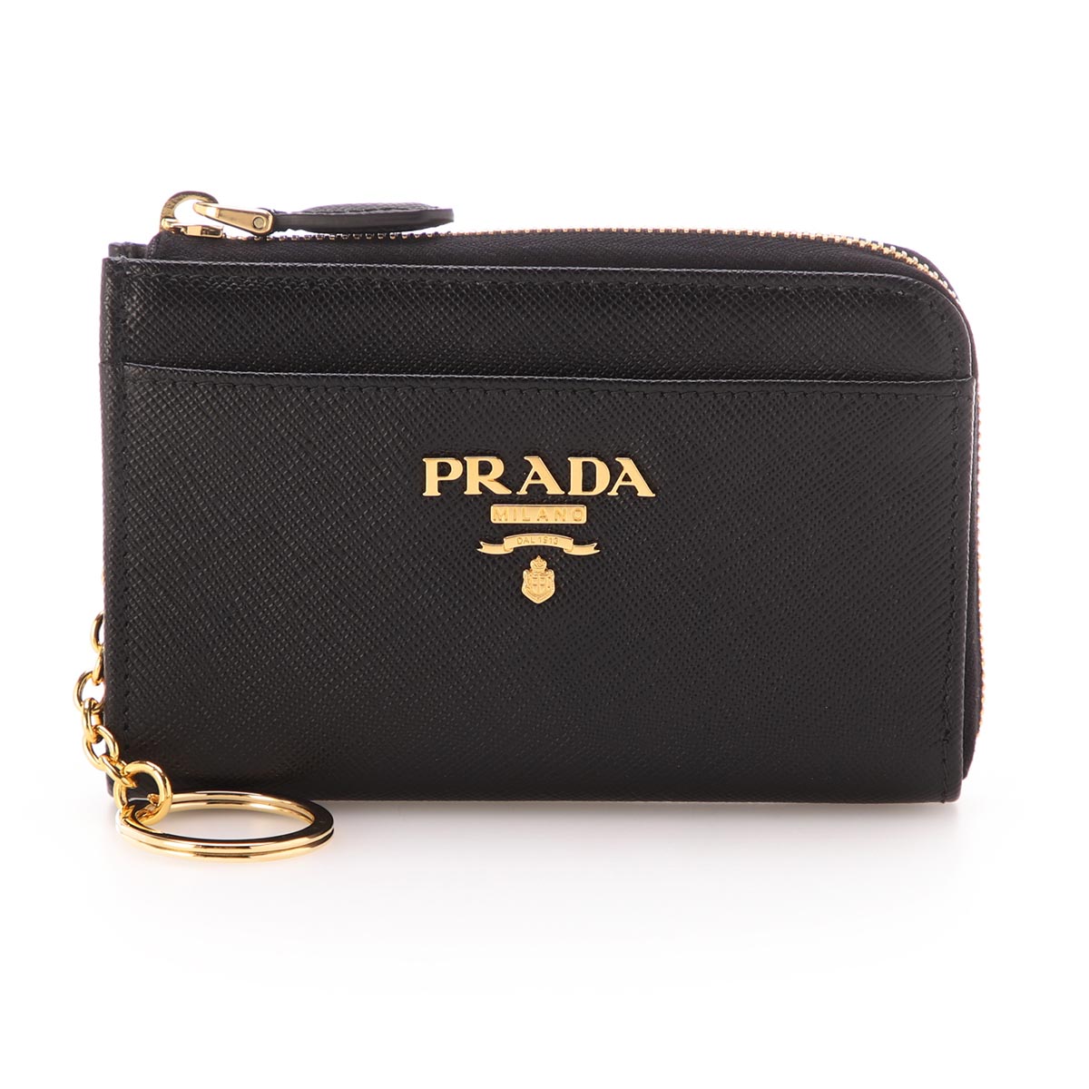 プラダ PRADA キーケース ブラック SAFFIANO レディース f0002 qwa