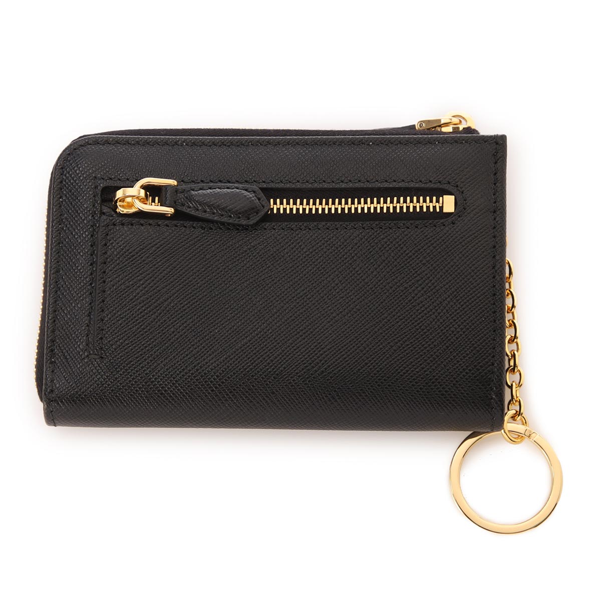 プラダ PRADA キーケース ブラック SAFFIANO レディース f0002 qwa