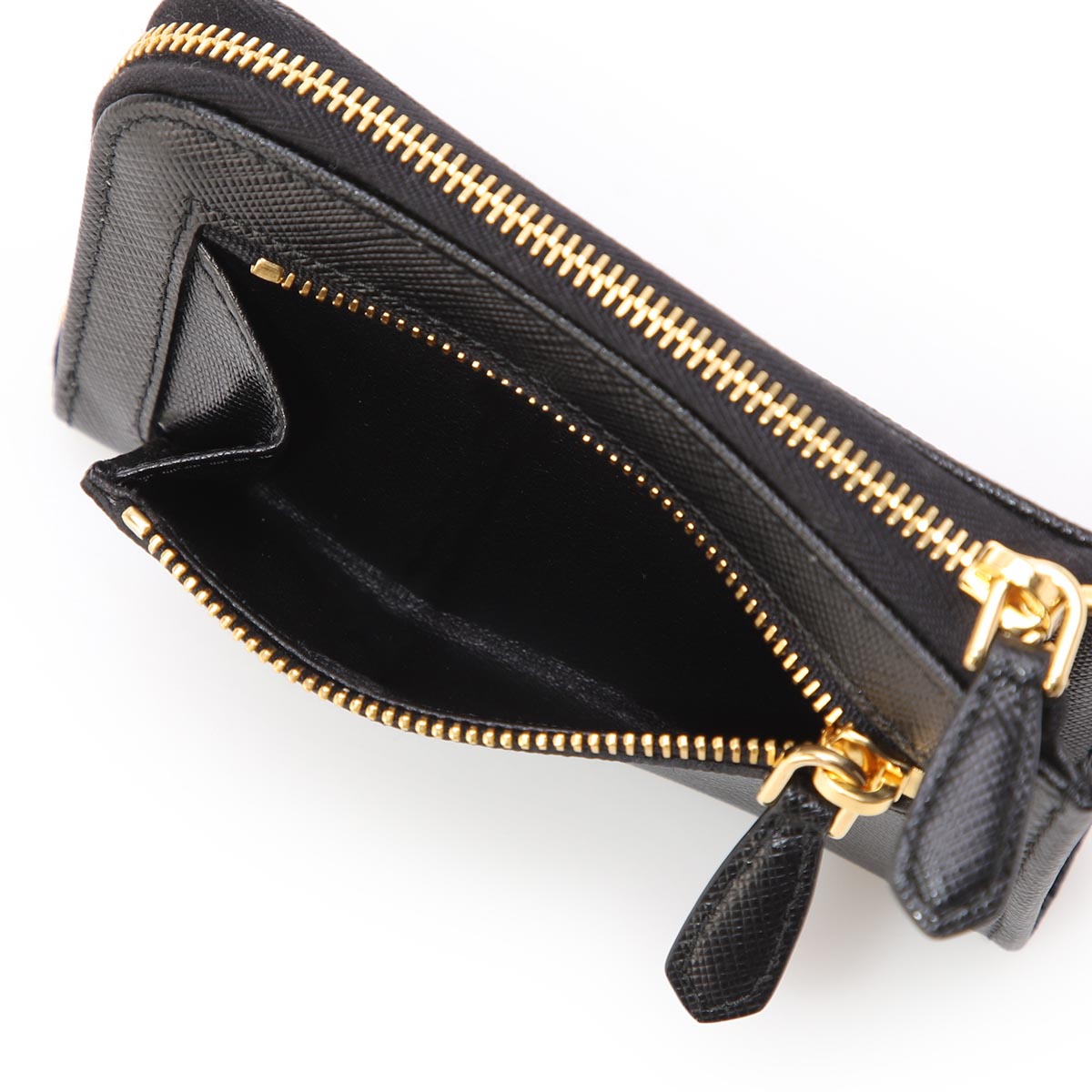 プラダ PRADA キーケース ブラック SAFFIANO レディース f0002 qwa