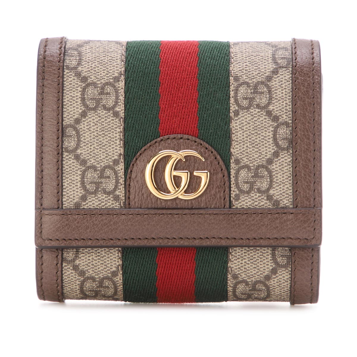 グッチ GUCCI 2つ折り財布 小銭入れ付き 598662 ベージュ 96iwg