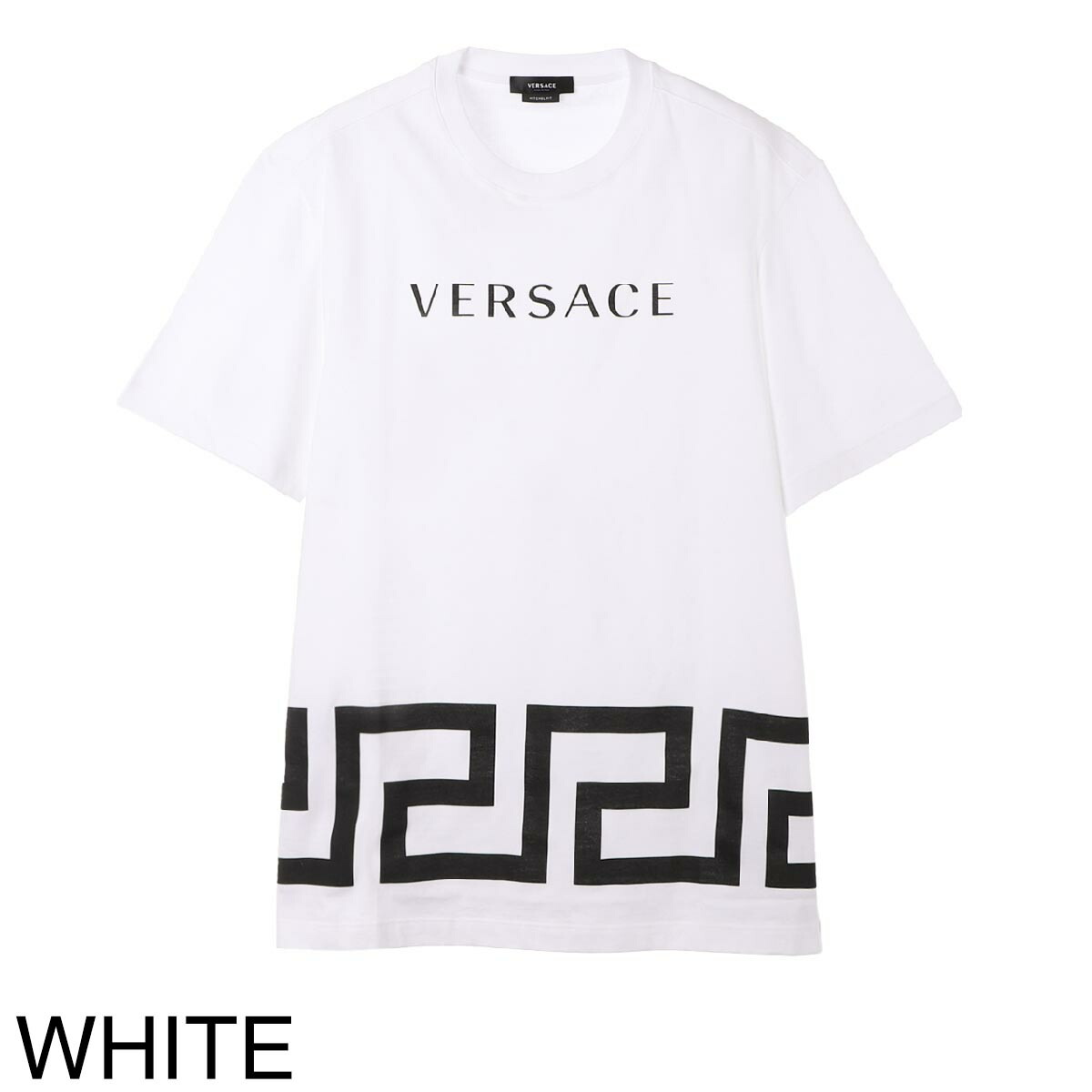 上品 ヴェルサーチェ Versace Versace A 6 A1001 メンズ Tシャツ クルーネック Tシャツ カットソー 上品 ヴェルサーチェ Versace Versace A 6 A1001 メンズ Tシャツ クルーネック Tシャツ カットソー