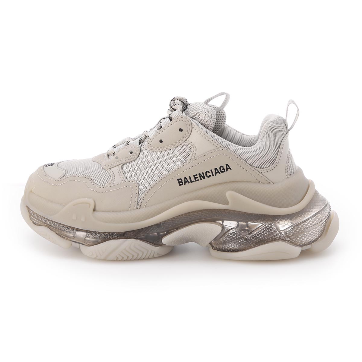 楽天市場 バレンシアガ Balenciaga スニーカー ベージュ レディース W2ga1 9002 Triple S トリプルｓ クリアソール あす楽対応 関東 返品送料無料 ラッピング無料 21aw モダンブルー楽天市場店