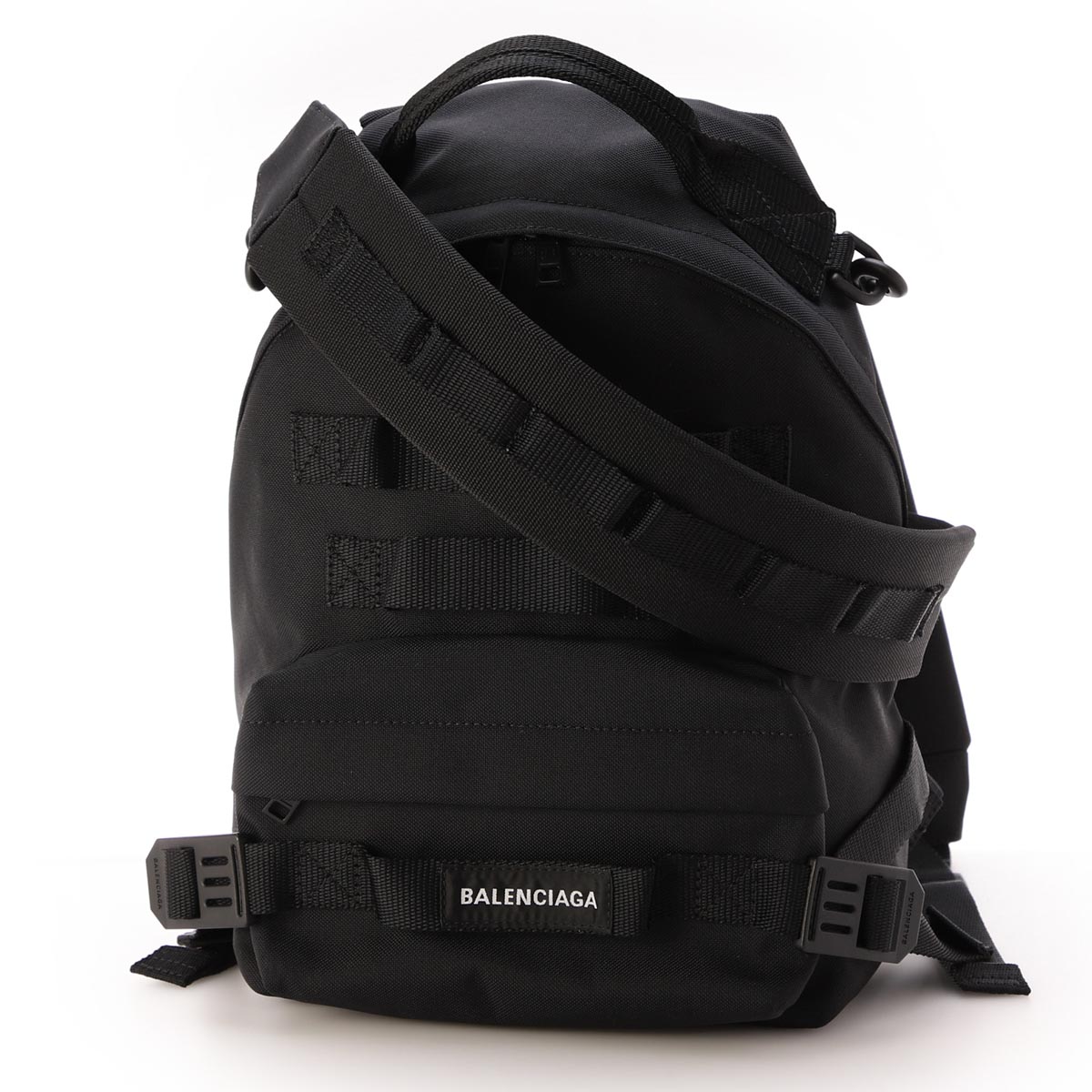 海外輸入 バレンシアガ Balenciaga バックパック リュックサック ショルダーバッグ ブラック メンズ 2jm4i 1000 Army あす楽対応 関東 返品送料無料 ラッピング無料 21ss 高級感 Atv Almoosawi Tv