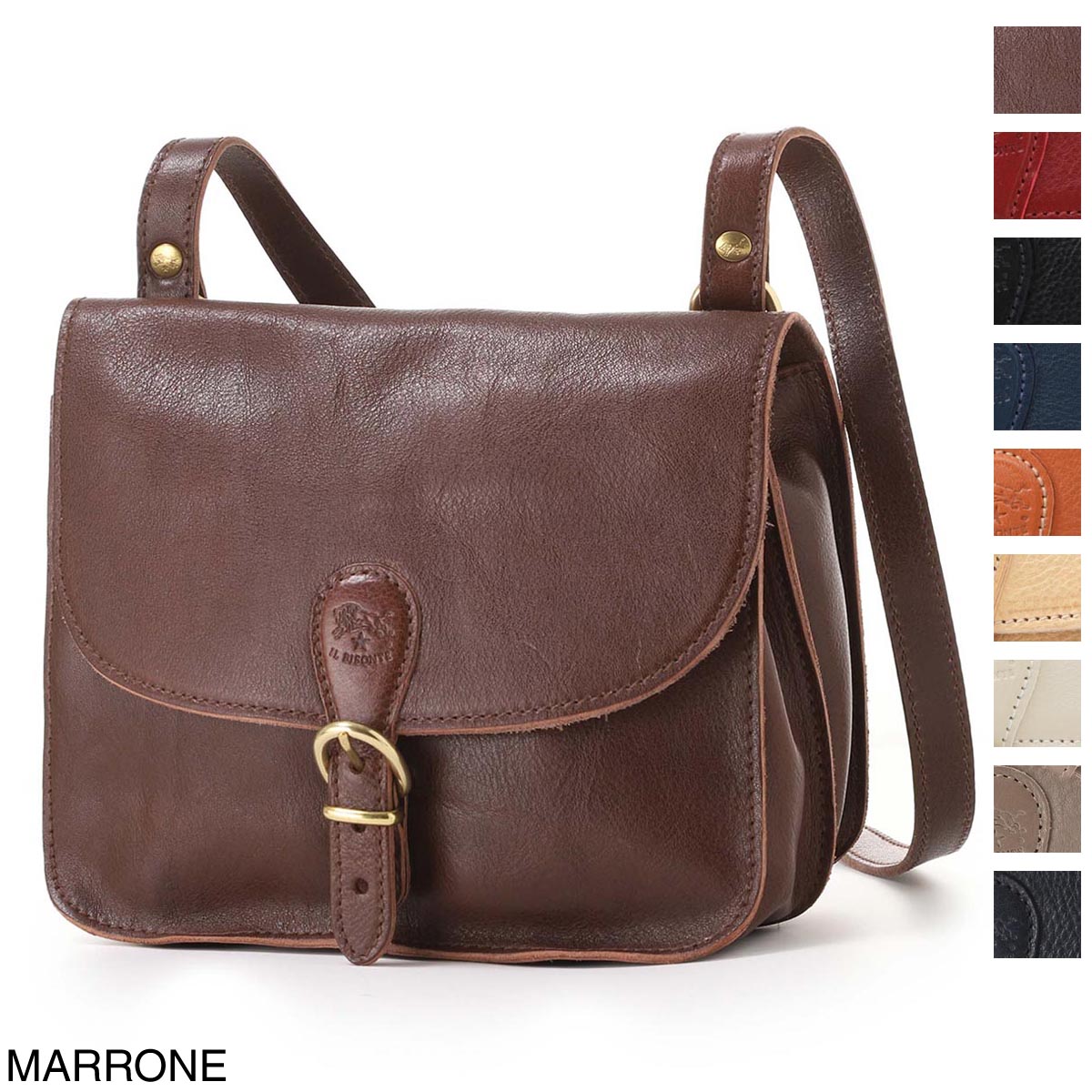 楽天市場】イルビゾンテ ショルダーバッグ IL BISONTE ヴァッケッタ