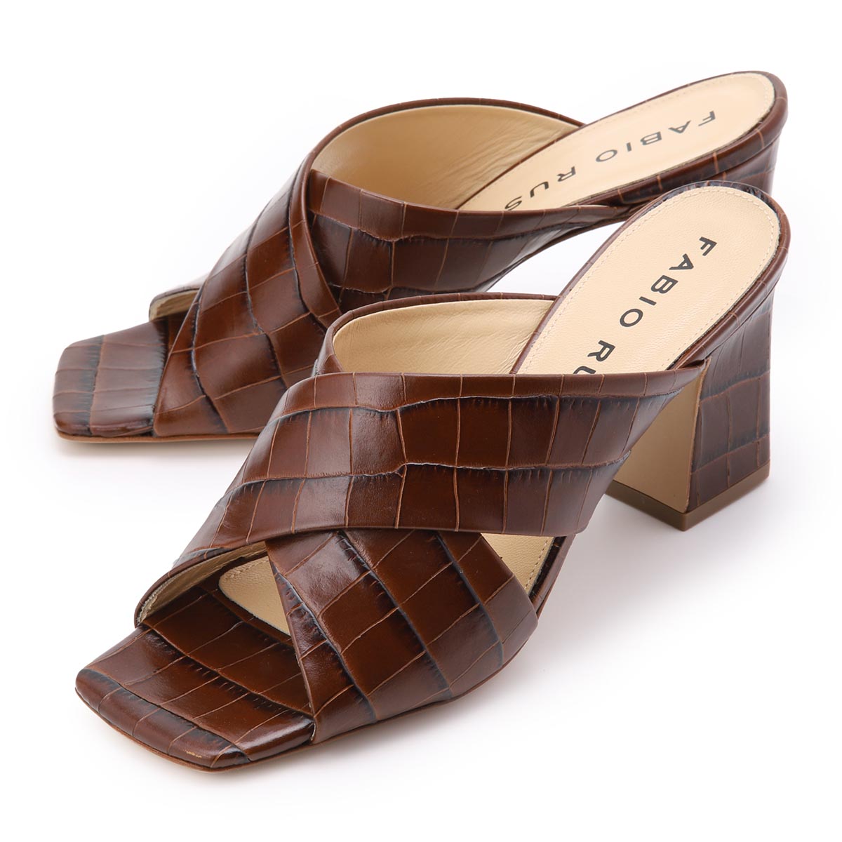 国内配送 楽天市場 ファビオルスコーニ Fabio Rusconi サンダル ブラウン レディース 大きいサイズあり 05 Cocco 300 Brown E 05 Cocco あす楽対応 関東 返品送料無料 ラッピング無料 21ss モダンブルー楽天市場店 アウトレット送料無料