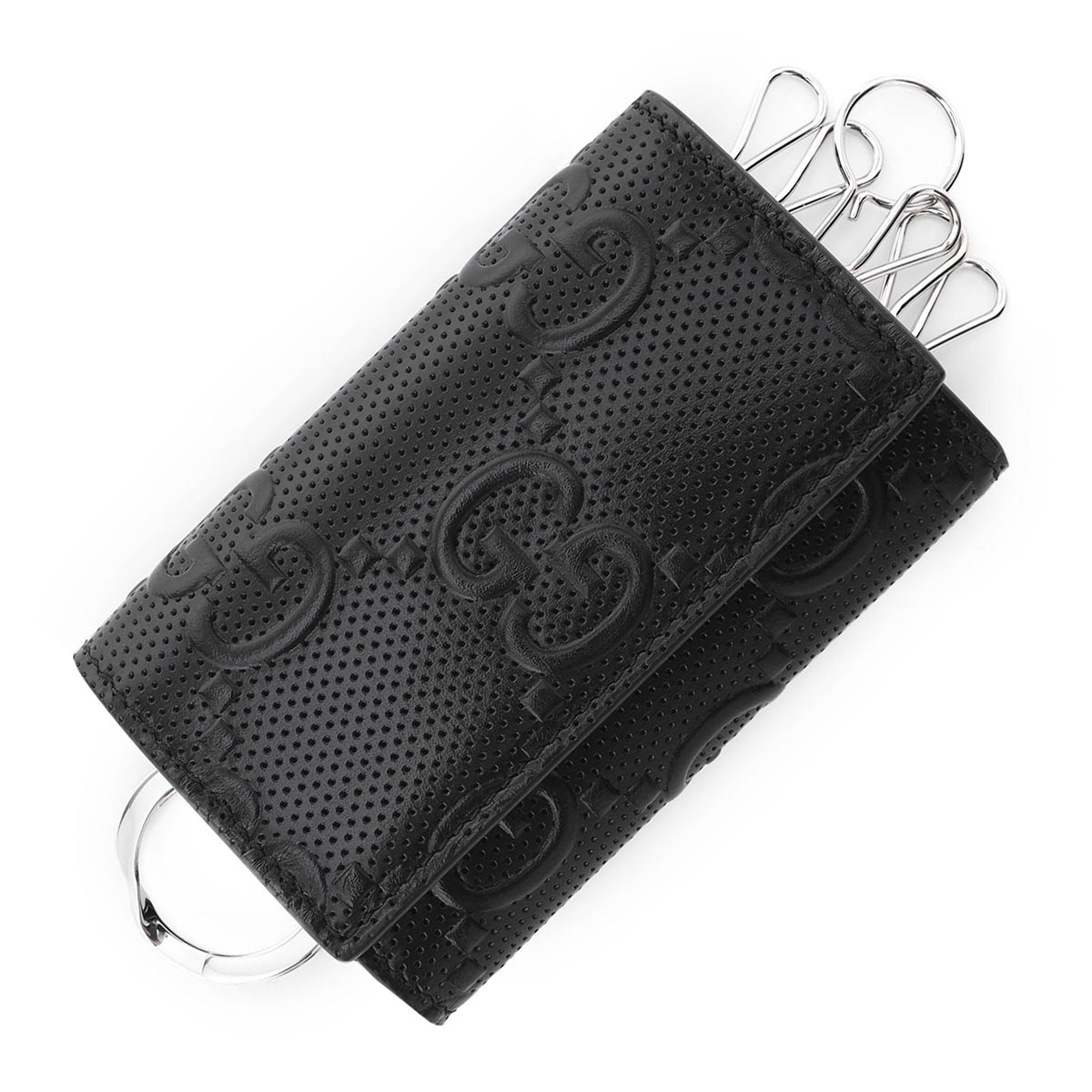 【楽天市場】【8/1限定!当選確率1/2!MAX100POINT BACK!※要ｴﾝﾄﾘｰ】グッチ GUCCI キーケース ブラック メンズ