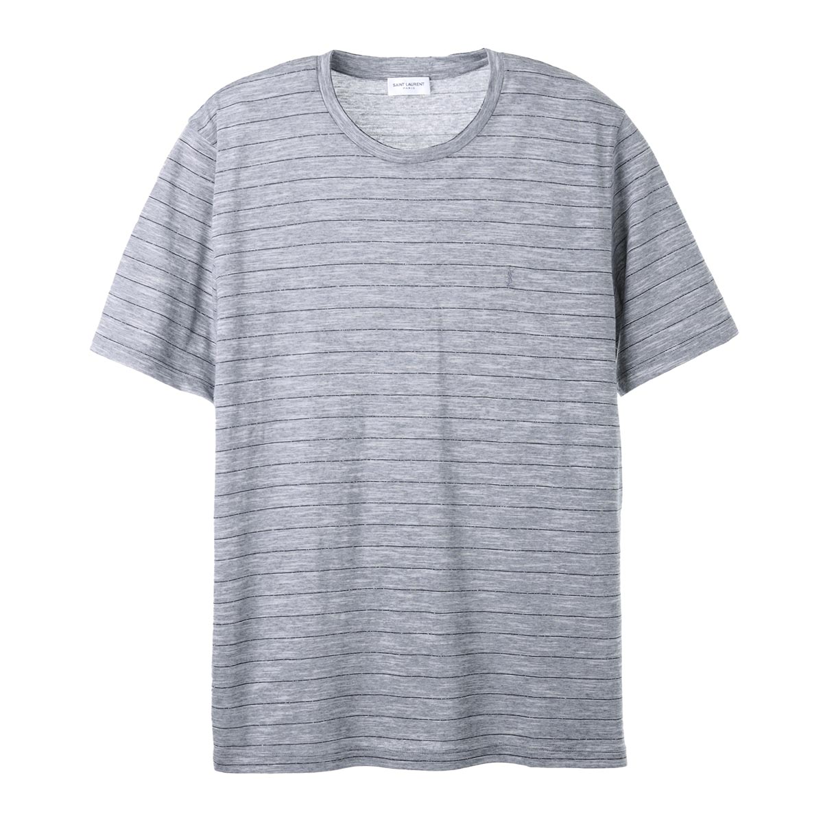 楽天市場 サンローラン Saint Laurent クルーネック Tシャツ グレー メンズ Ybqi2 1407 返品送料無料 ラッピング無料 モダンブルー楽天市場店