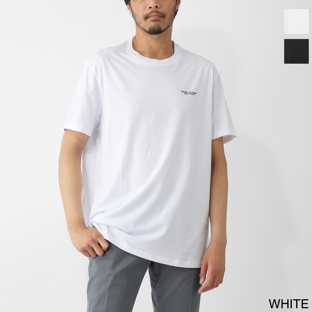 ARMANI EXCHANGE クルーネック Tシャツ 8nztcd-z8h4z 楽天市場】【ネコポス対応(1点まで)】アルマーニエクスチェンジ