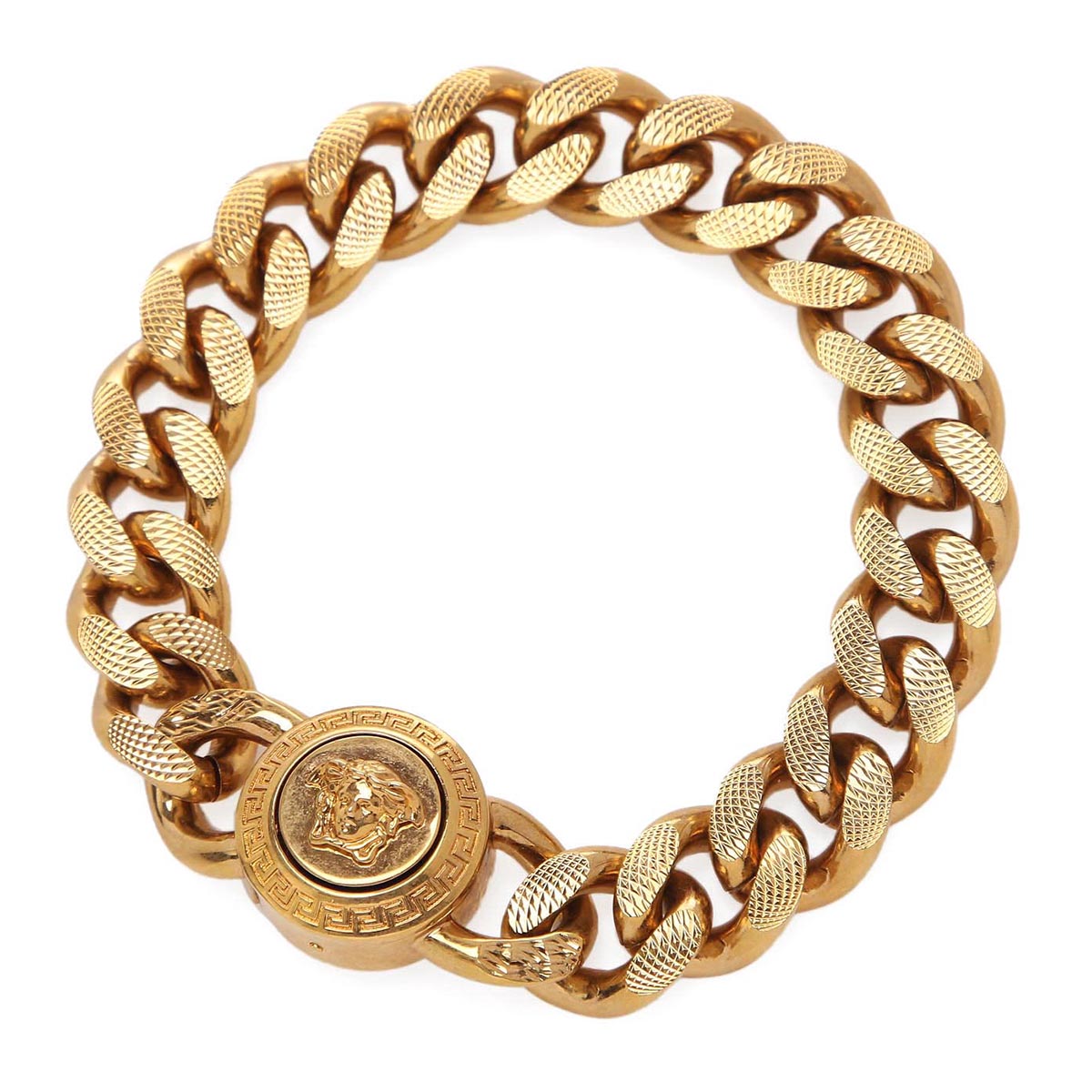 ヴェルサーチェ Versace ブレスレット ゴールド メンズ Dg Djmt Kot Medusa Chain Bracelet あす楽対応 関東 返品送料無料 ラッピング無料 21aw Cdm Co Mz