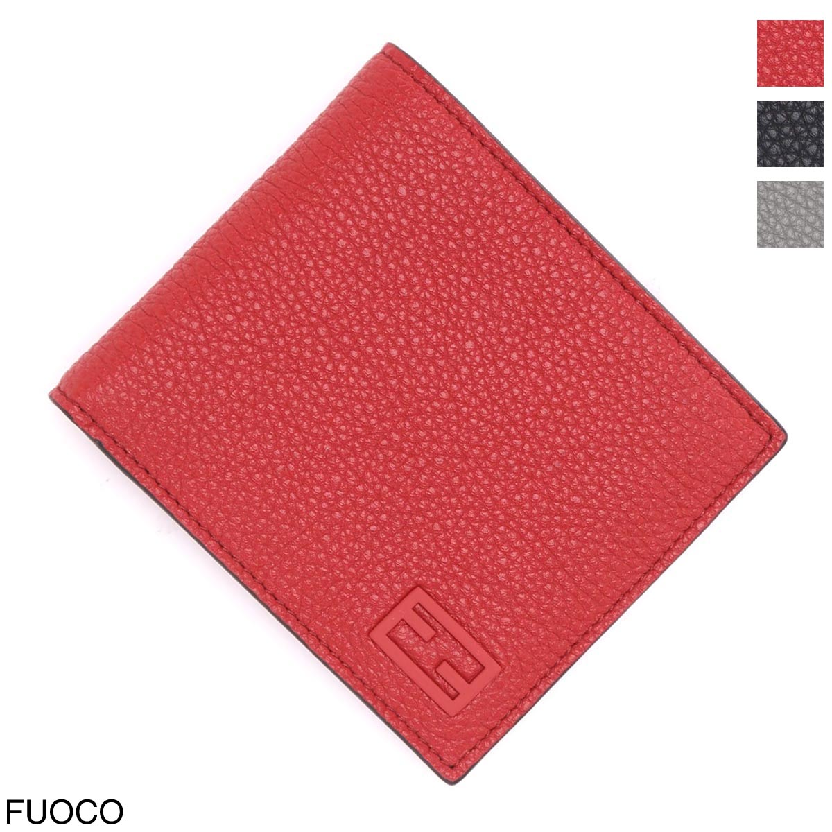 新作販売 新品 Fendi 7m0169 Adm8 F0r2a 二つ折り財布 メンズ Grupoconcordia Com