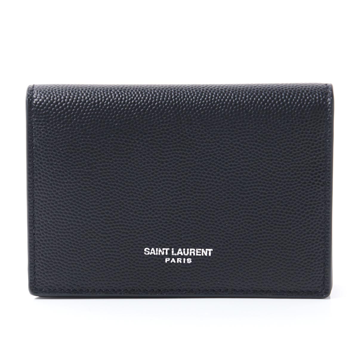 サンローラン SAINT LAURENT カードケース 名刺入れ ブラック メンズ