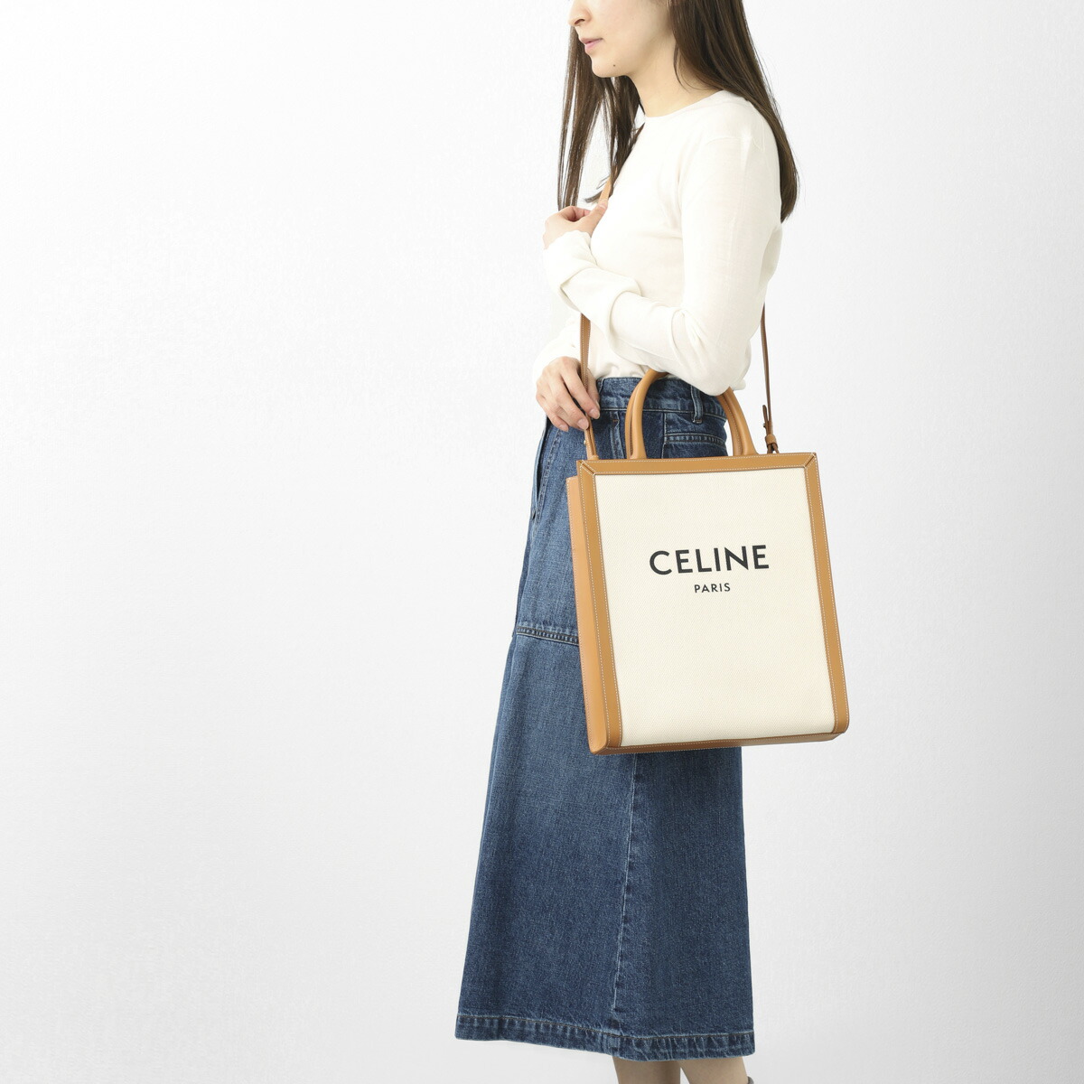 CELINE ショルダーバッグ カバス 193302BNZ セリーヌ ショルダーバッグ ハンドバッグ カバス ミニバッグ