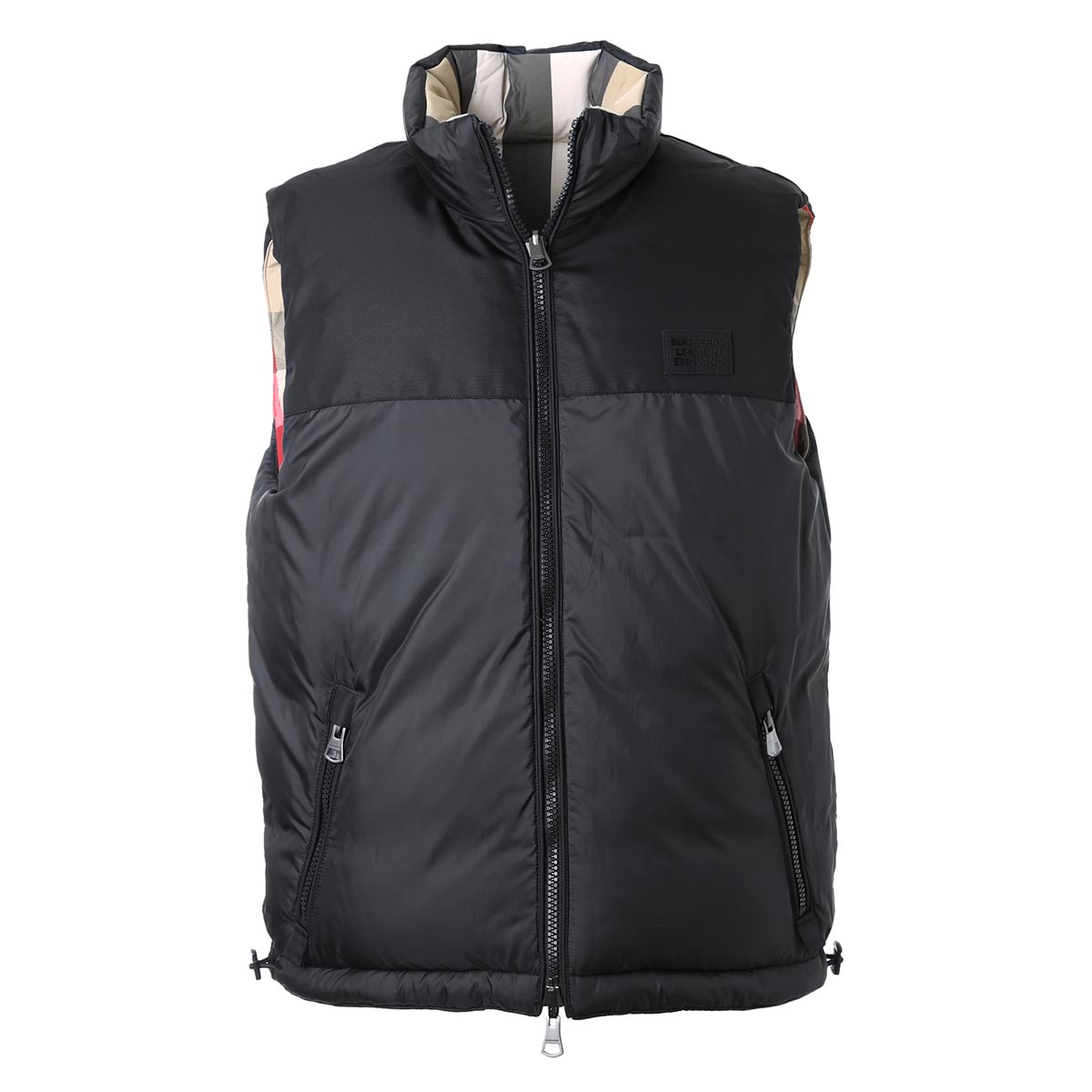 バーバリーBURBERRYダウンベストベージュメンズ8032997archivebeigeblack【あす楽対応_関東】【返品送料無料】【ラッピング無料】