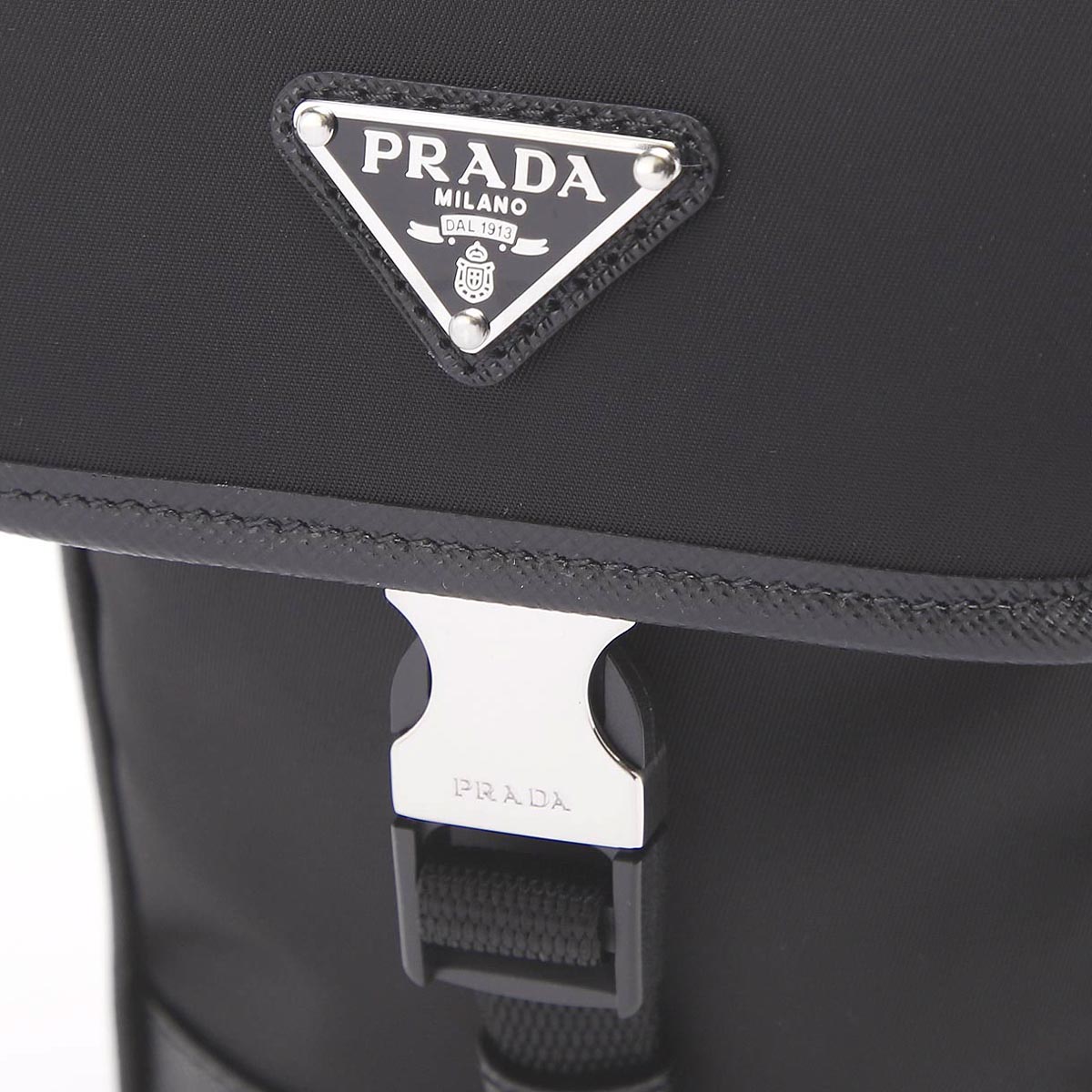 プラダ PRADA フォンケース 2zh109 2dmh メンズ ブラック f0002