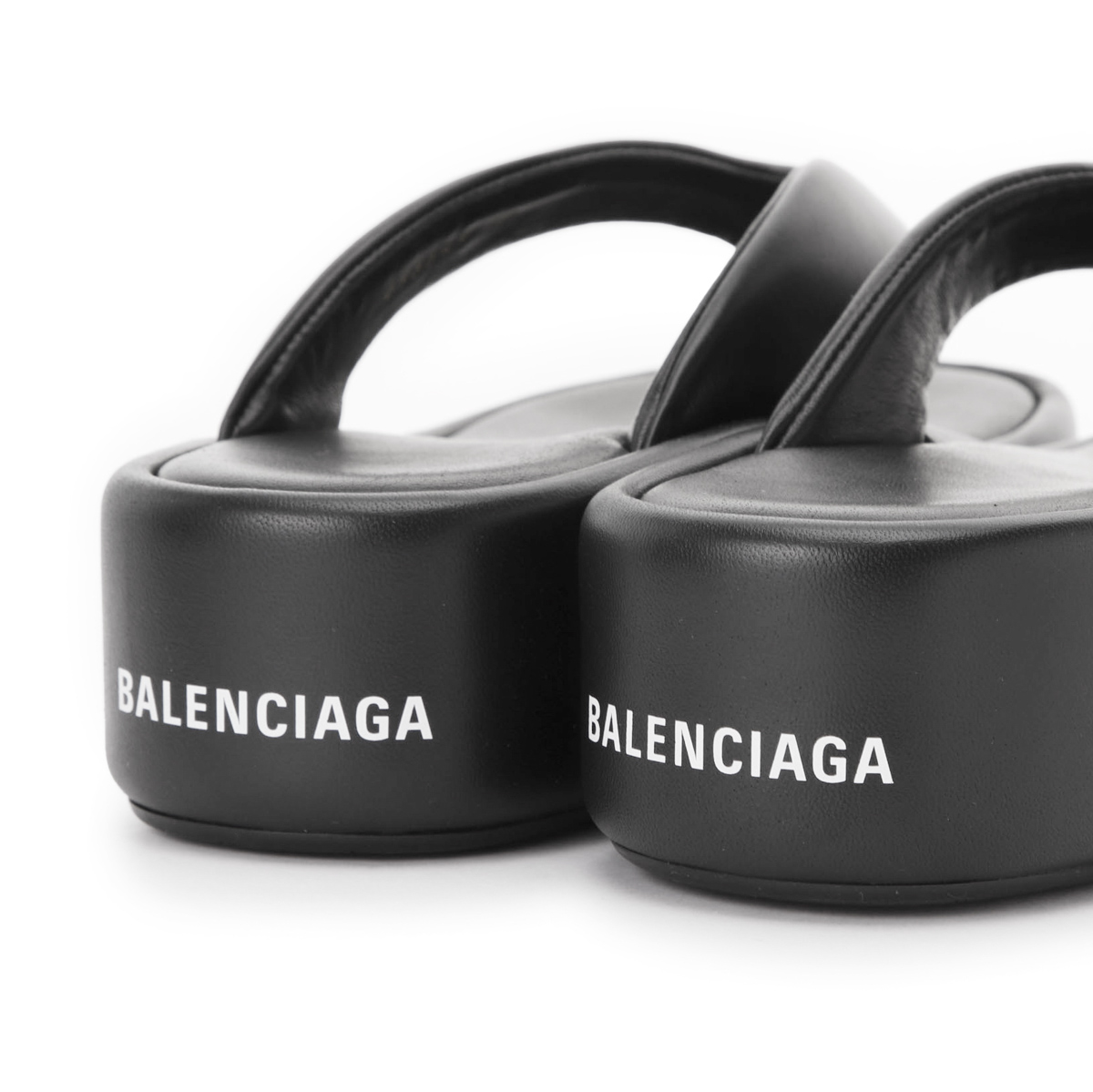 大人気 フラットサンダル BALENCIAGA rise厚底フラットサンダル